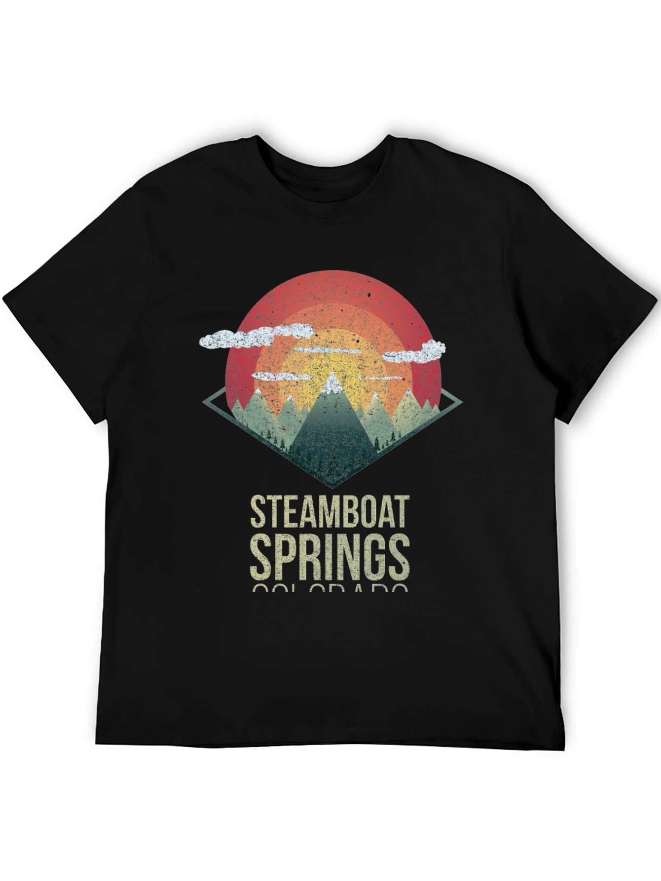 Steamboat Springs Retro T-Shirt
