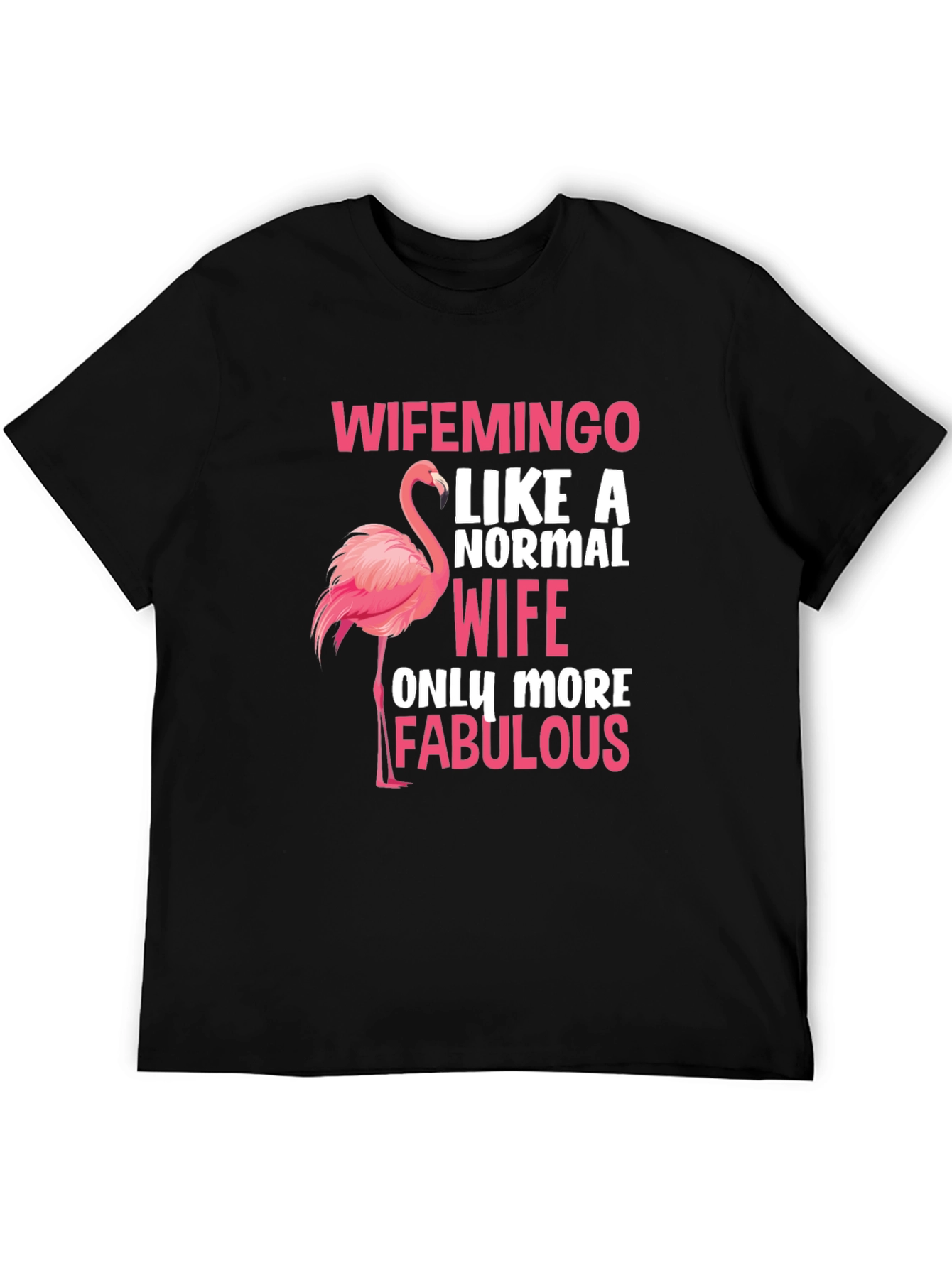 Wifemingo Flamingo Wife T-Shirt
