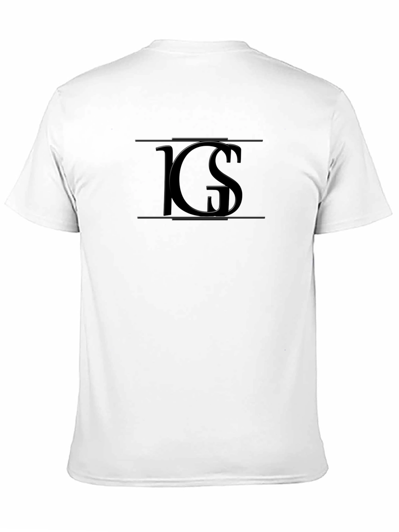 Sleek Black Graphic Tee