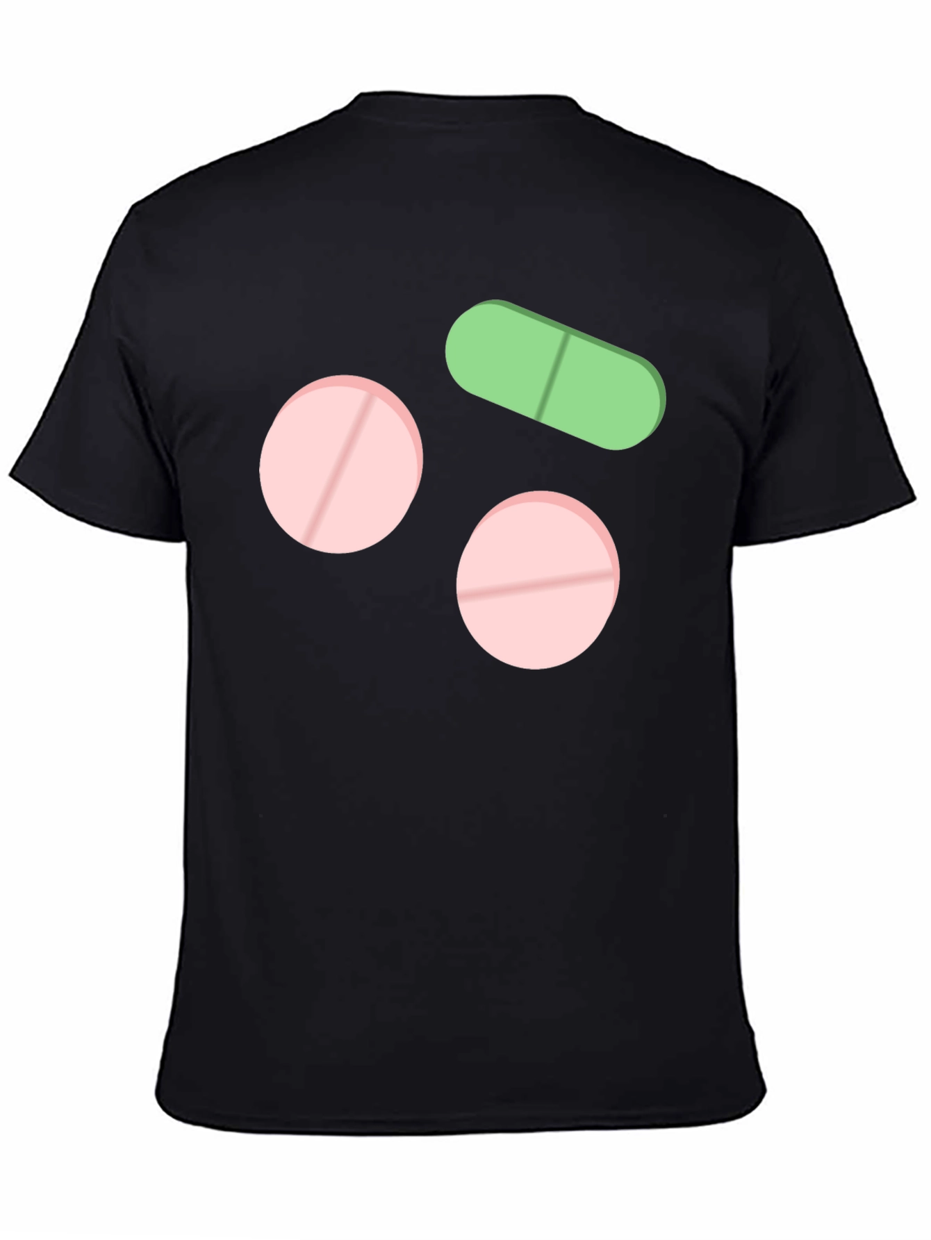 Pills Graphic T-Shirt Black