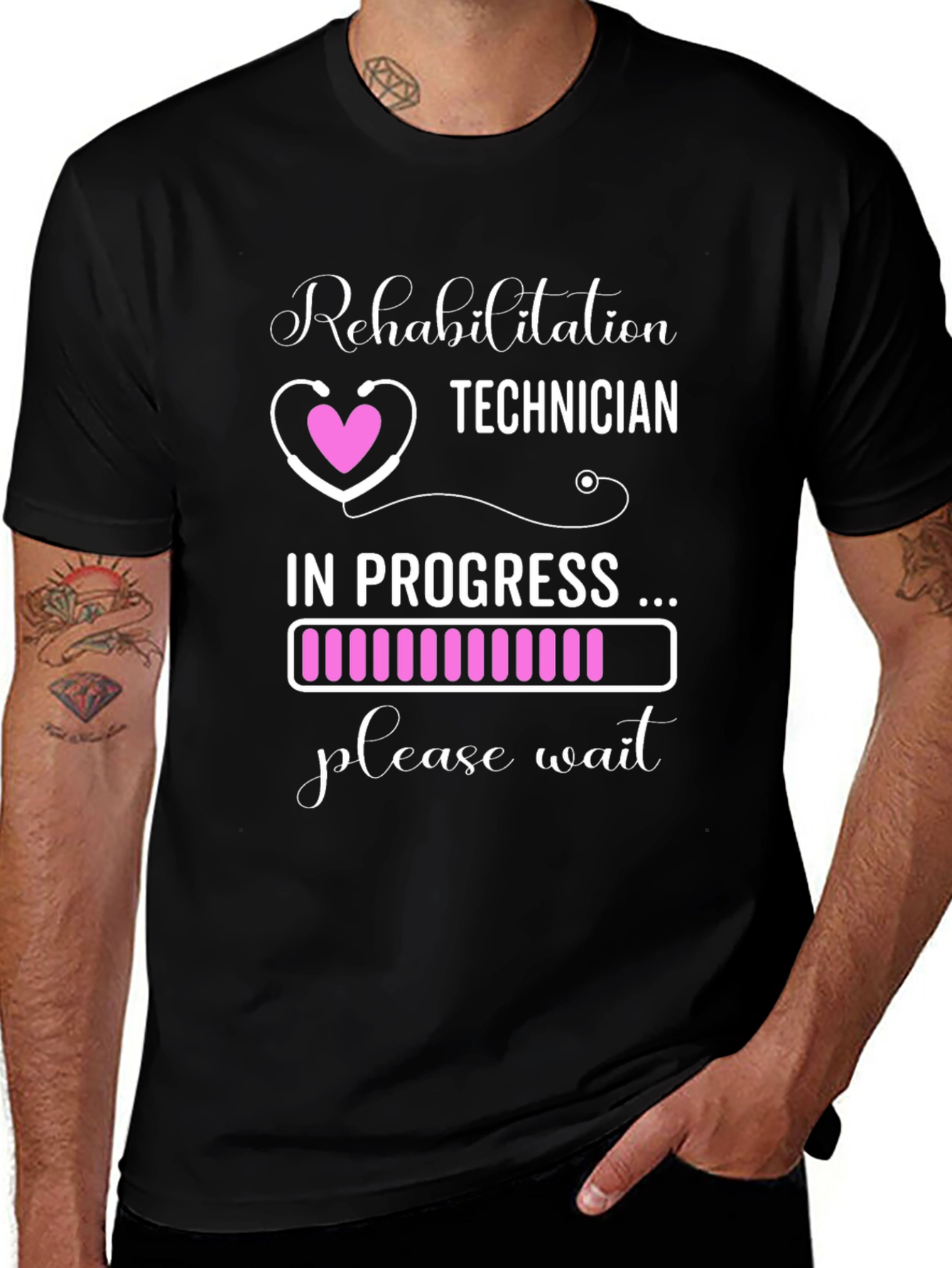 Rehabilitation Technician T-Shirt - In Progress