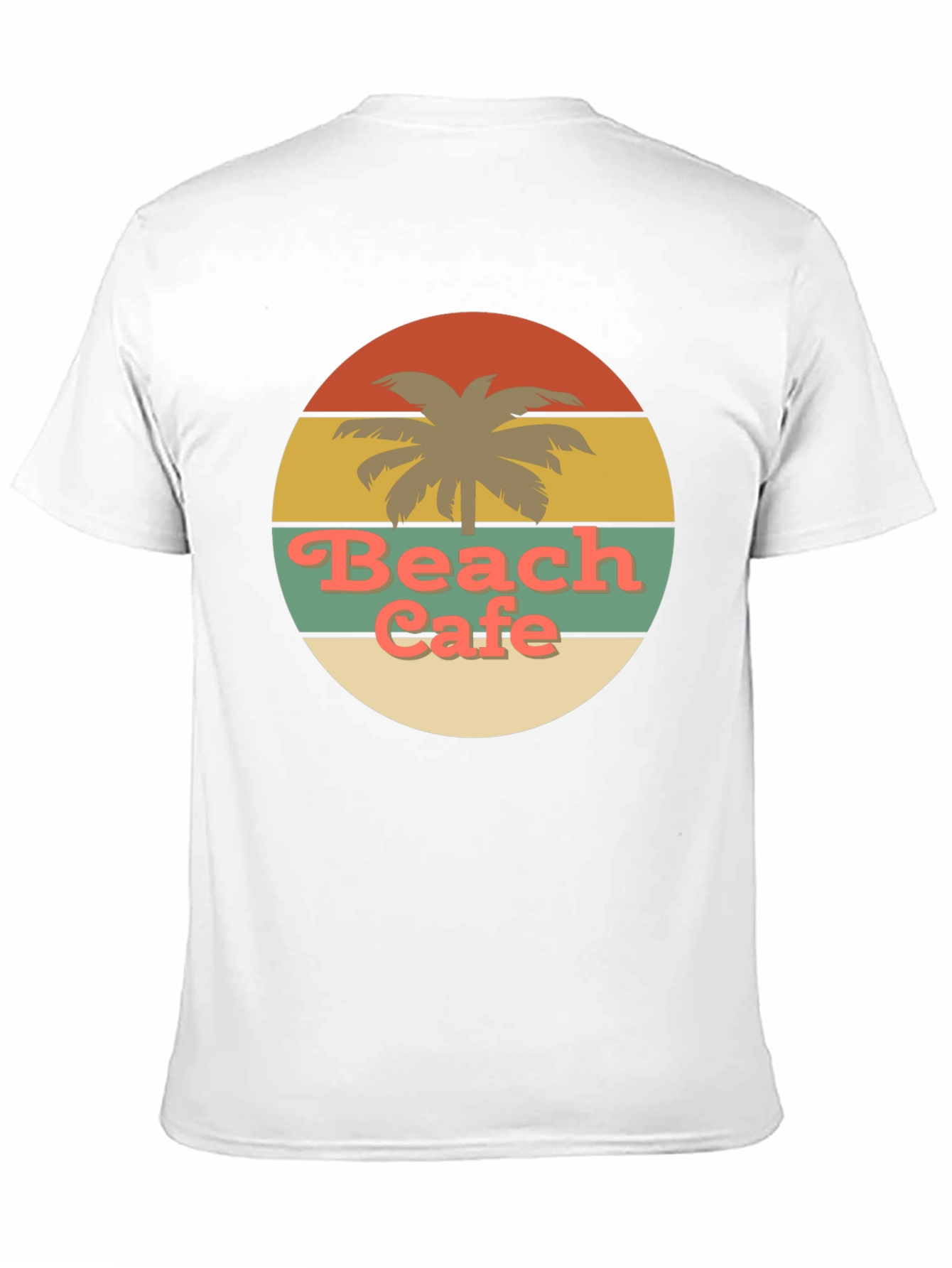 Retro Beach Cafe Graphic Tee