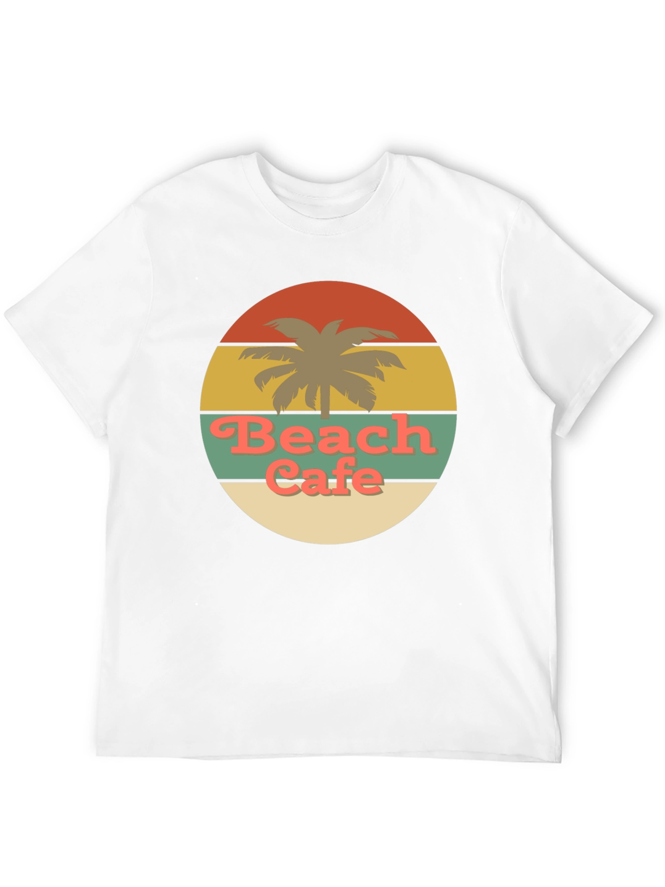 Retro Beach Cafe Graphic Tee