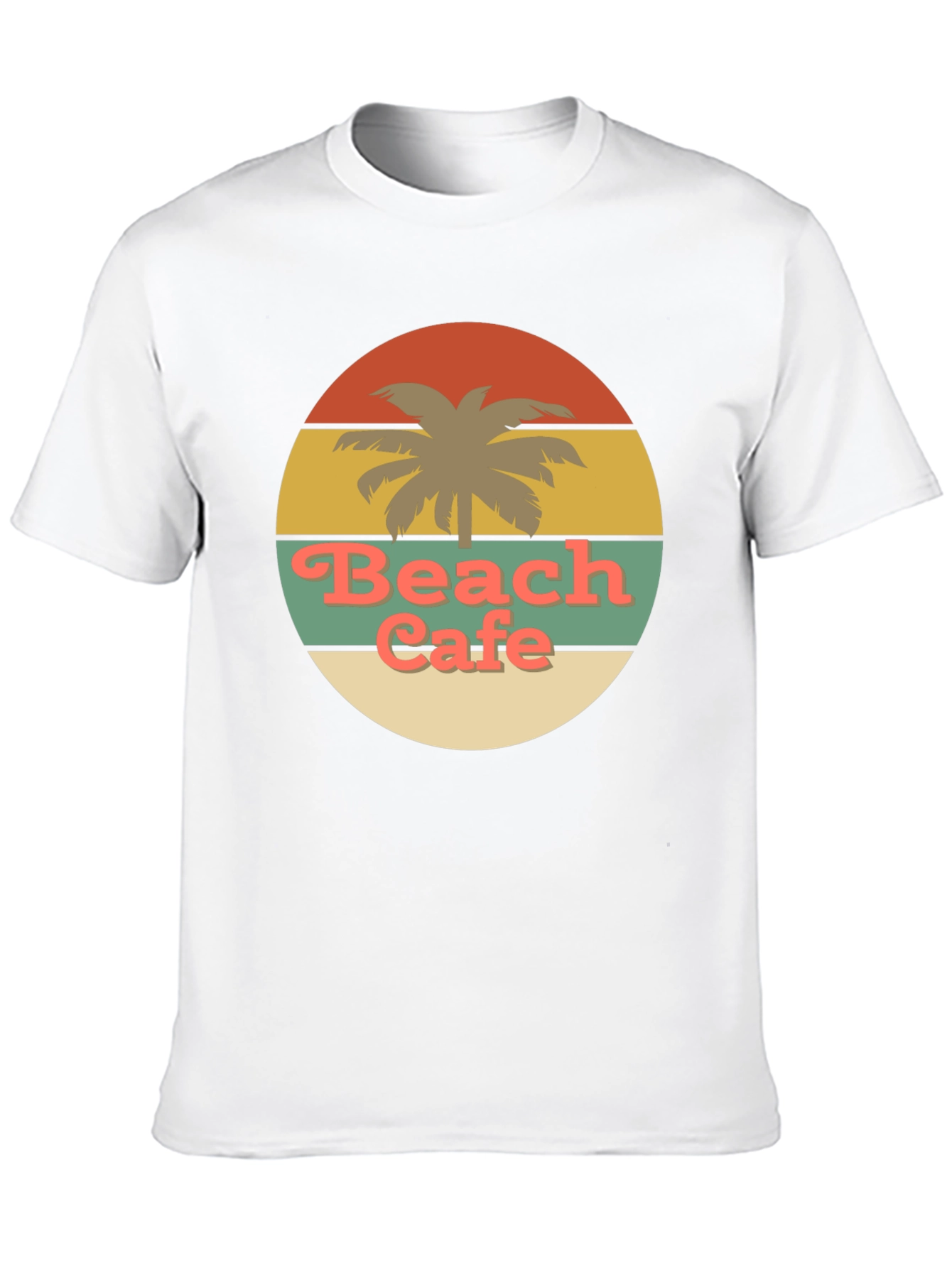 Retro Beach Cafe Graphic Tee