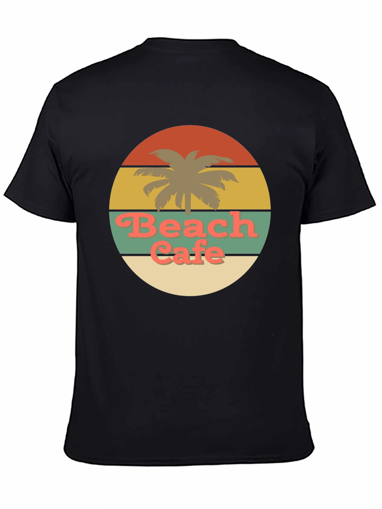 Retro Beach Cafe Graphic Tee