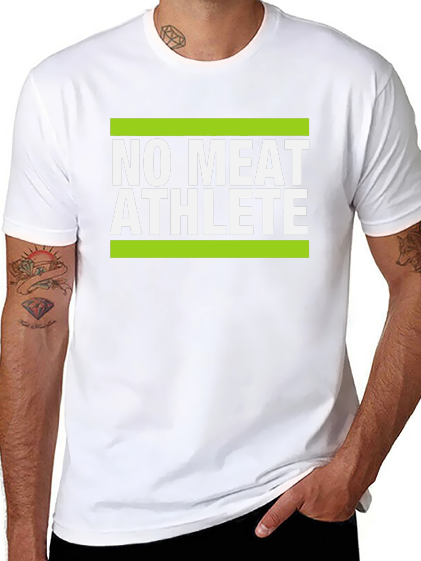 No Meat Athlete T-Shirt | Vegan Fitness Apparel