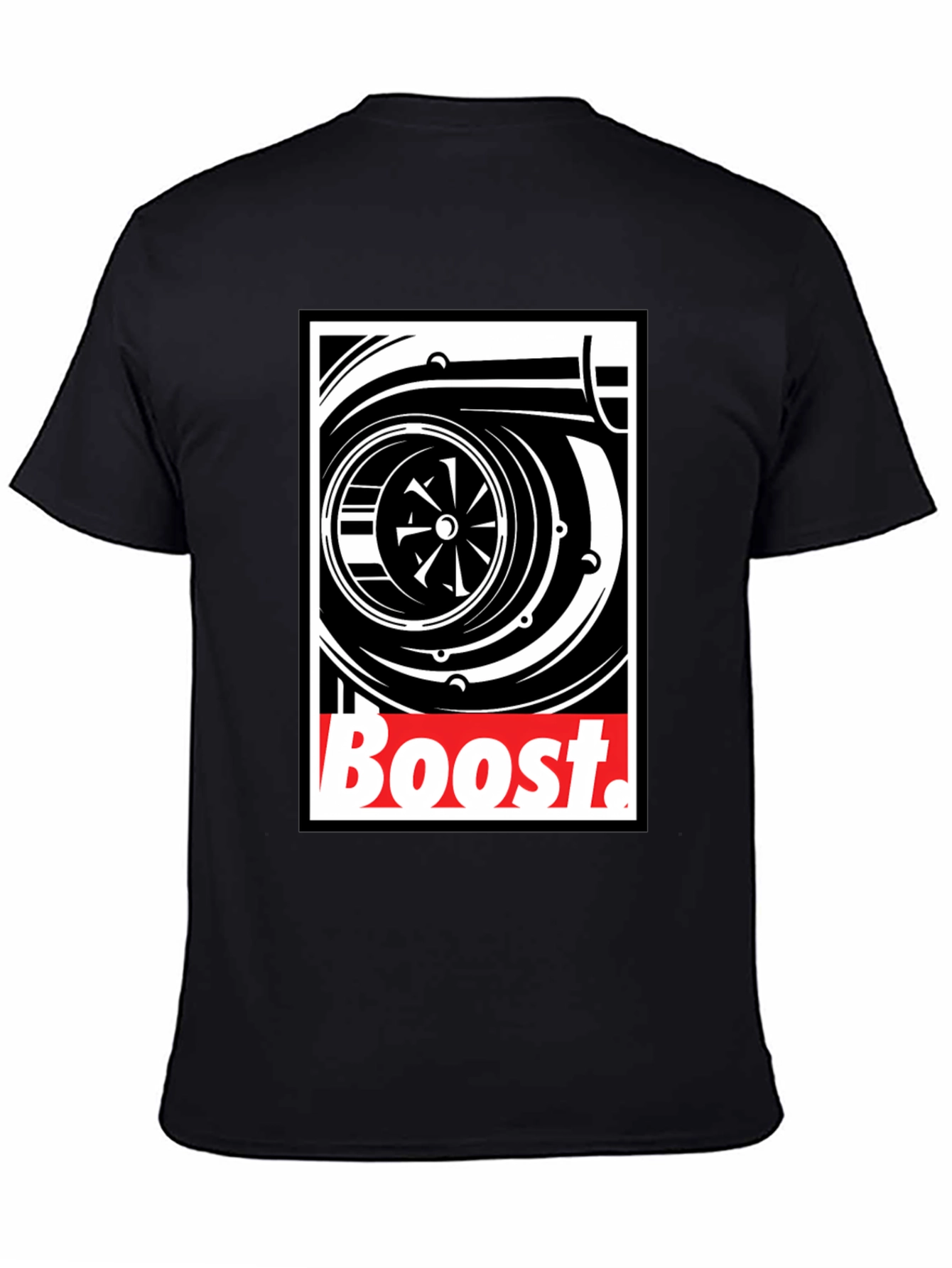 Boost Turbo T-Shirt - Black Graphic Tee
