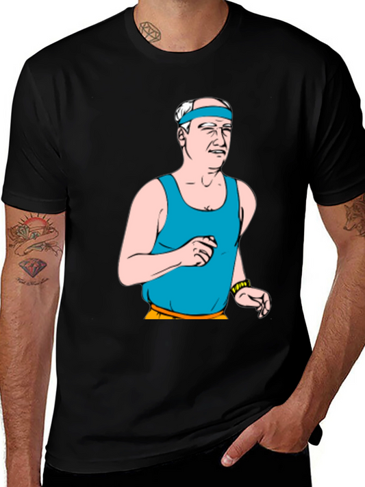 Retro Cartoon Jogger T-Shirt
