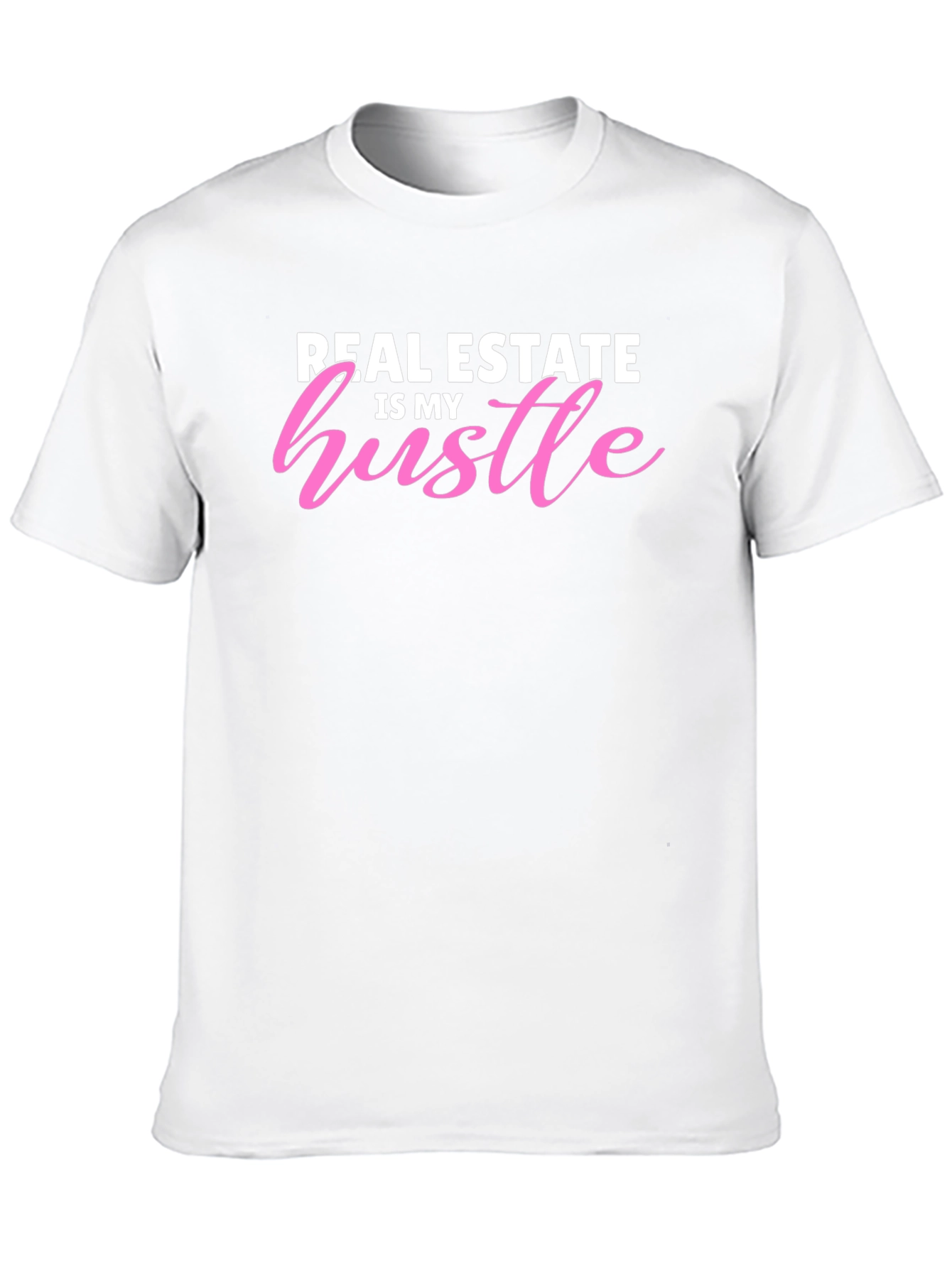 Real Estate Hustle Graphic Tee - Black