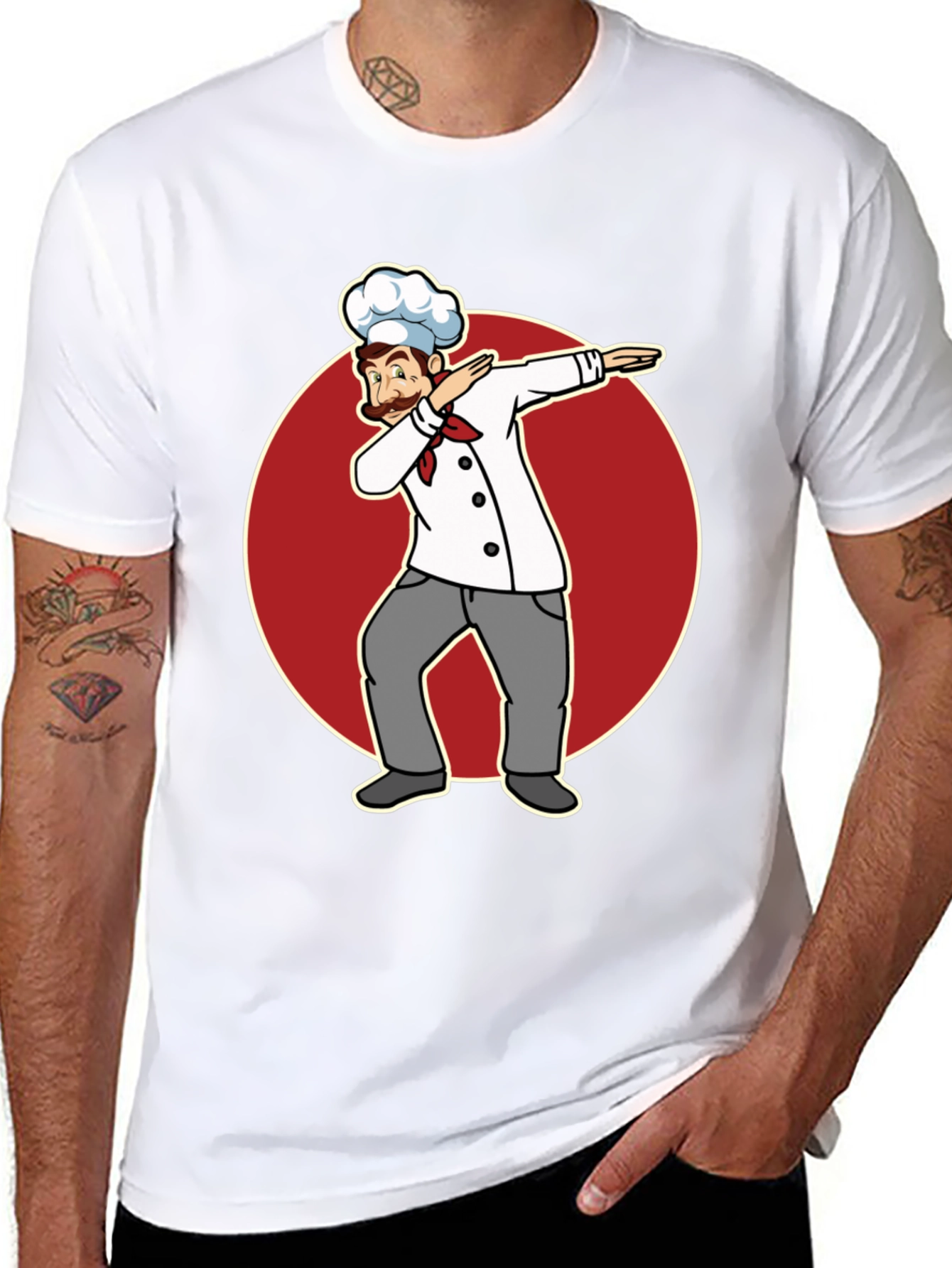 Chef Dab T-Shirt - Culinary Fun!