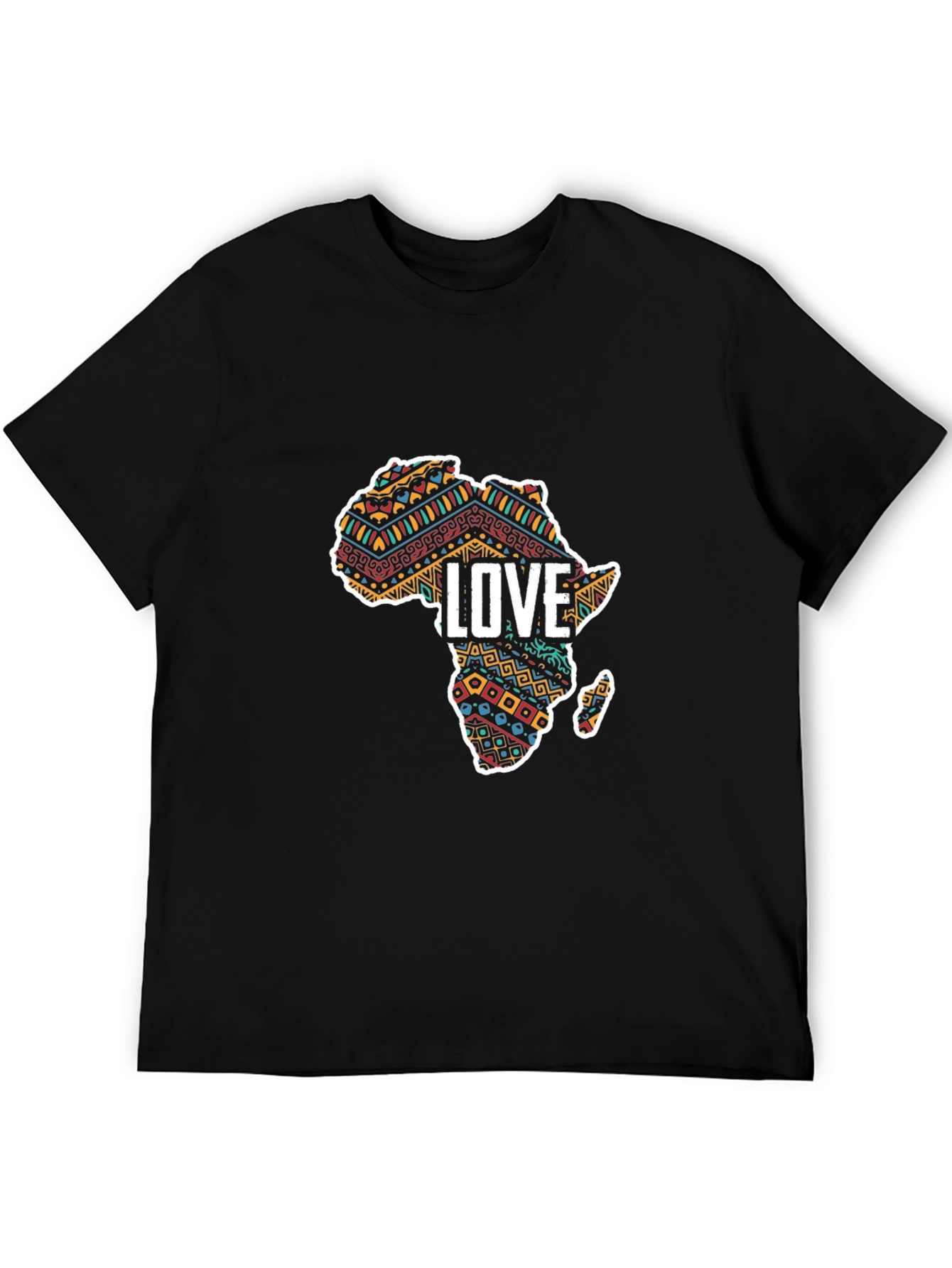African Love T-Shirt - Stylish Continent Design