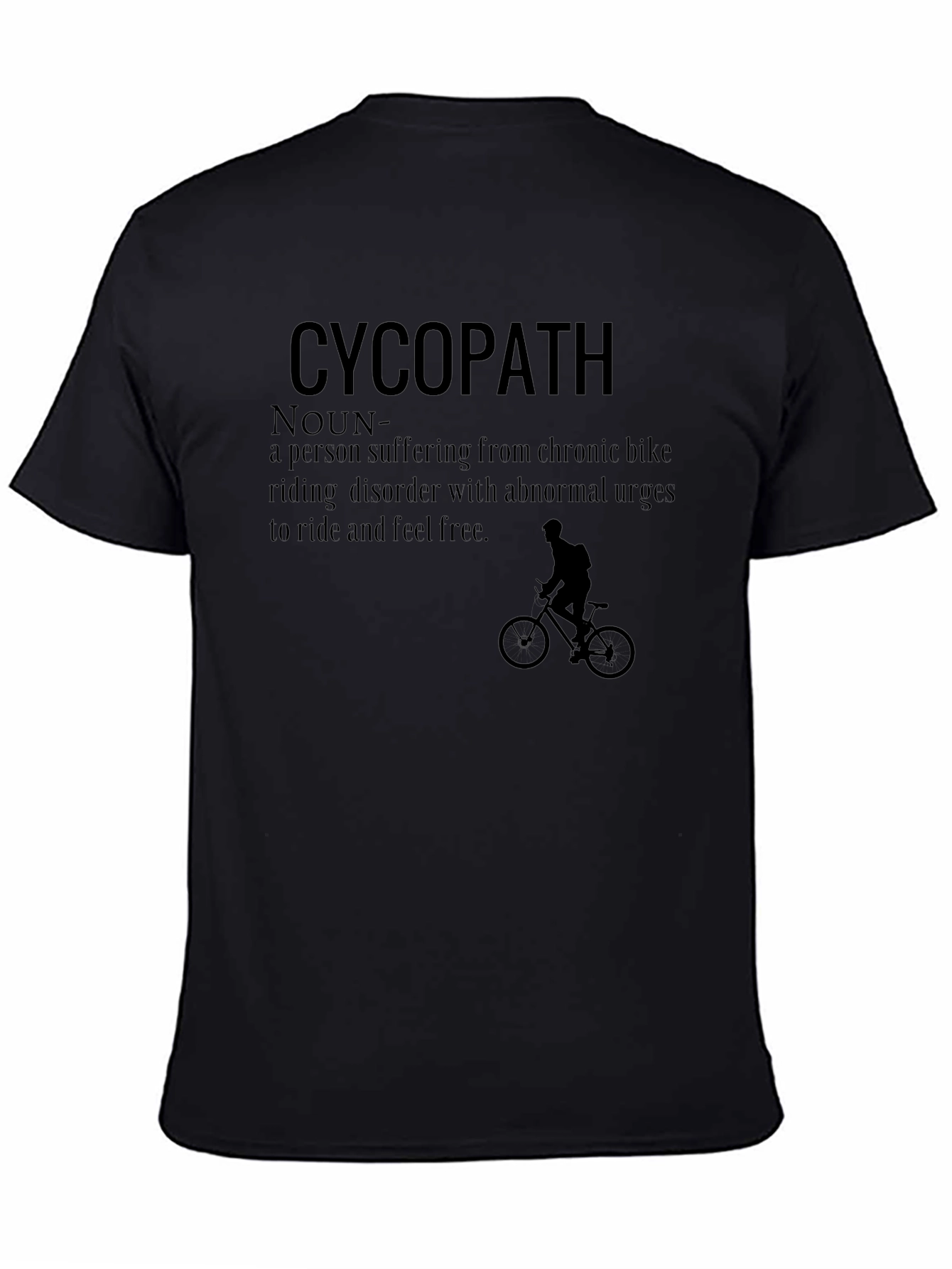 Cycopath T-Shirt - Funny Bike Riding Tee
