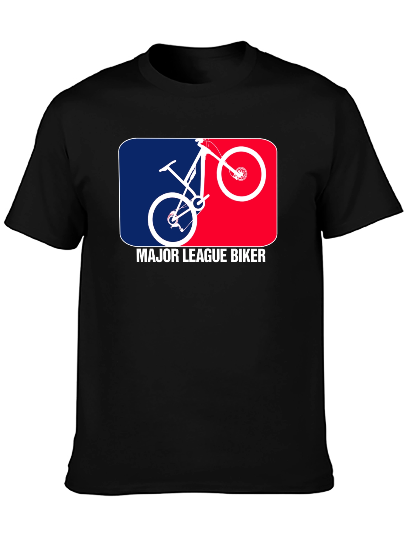 Major League Biker T-Shirt - Black Tee