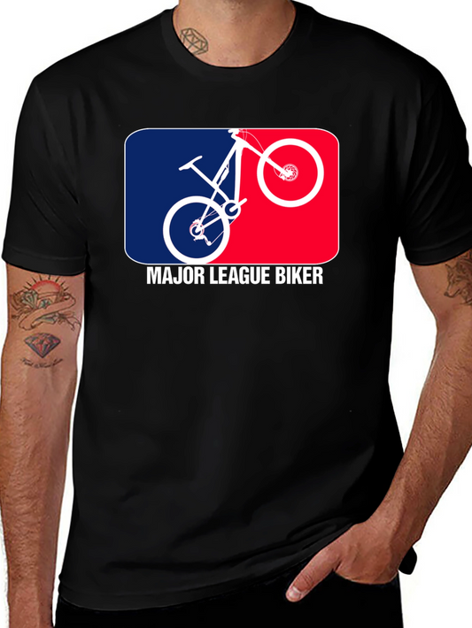 Major League Biker T-Shirt - Black Tee