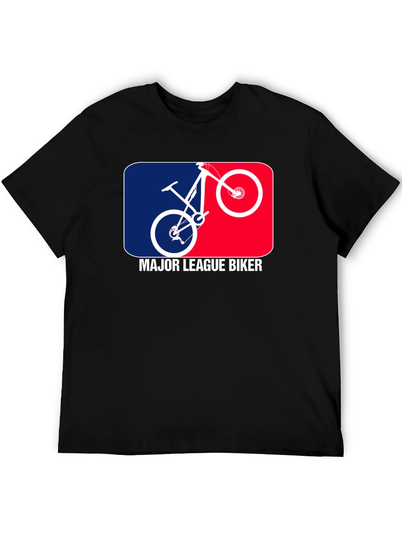 Major League Biker T-Shirt - Black Tee