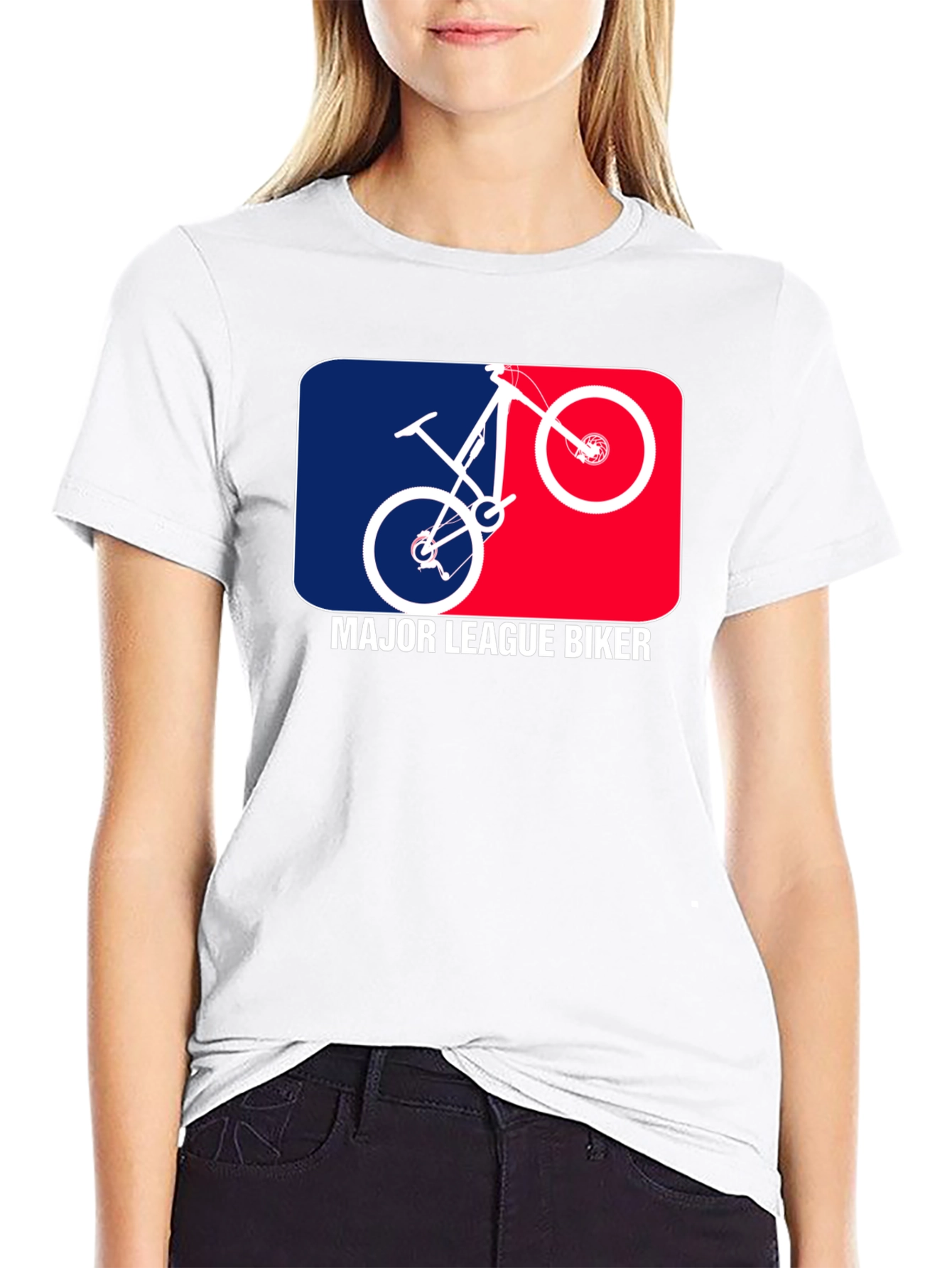 Major League Biker T-Shirt - Black Tee