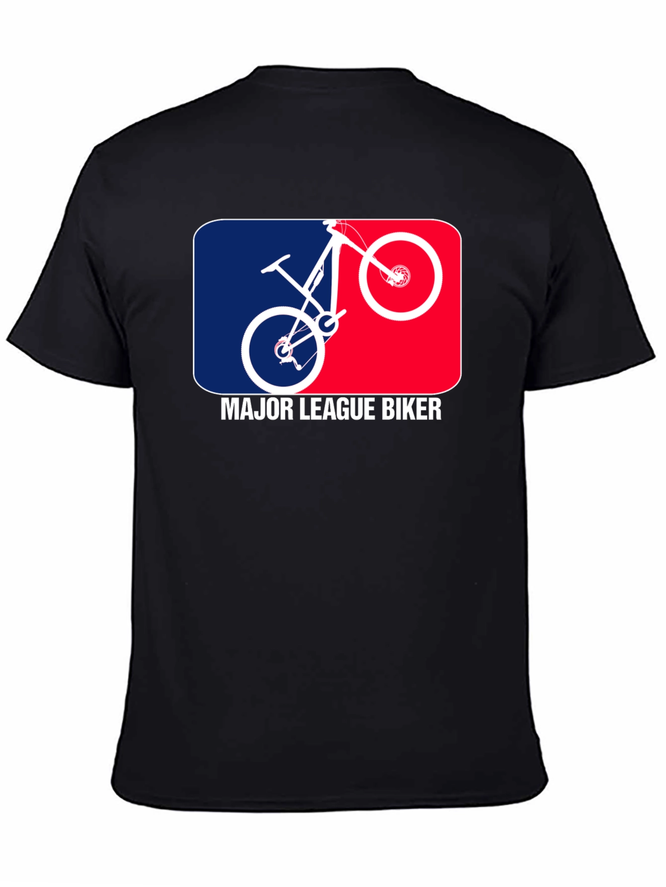 Major League Biker T-Shirt - Black Tee