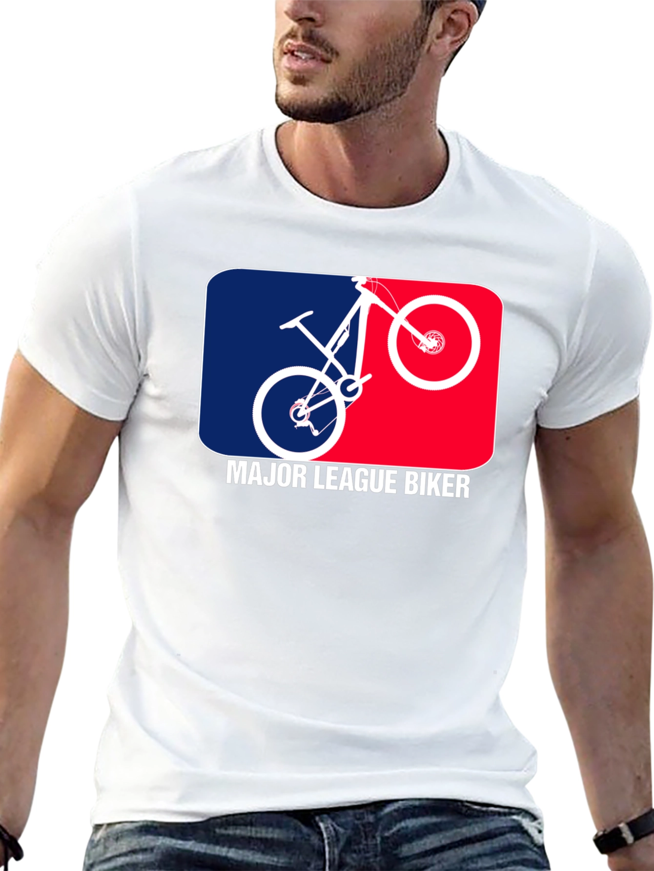 Major League Biker T-Shirt - Black Tee