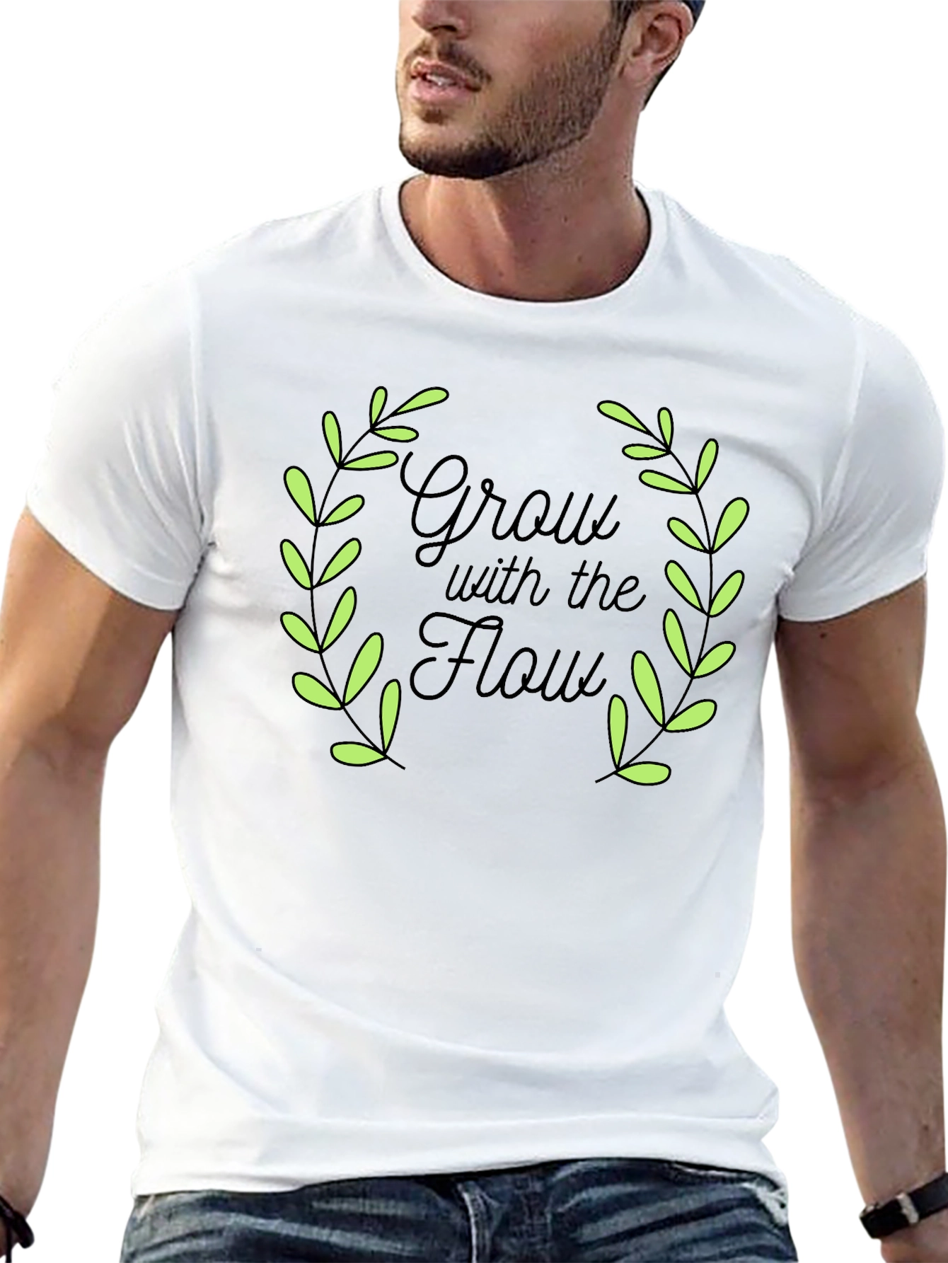 Grow with the Flow Graphic T-Shirt