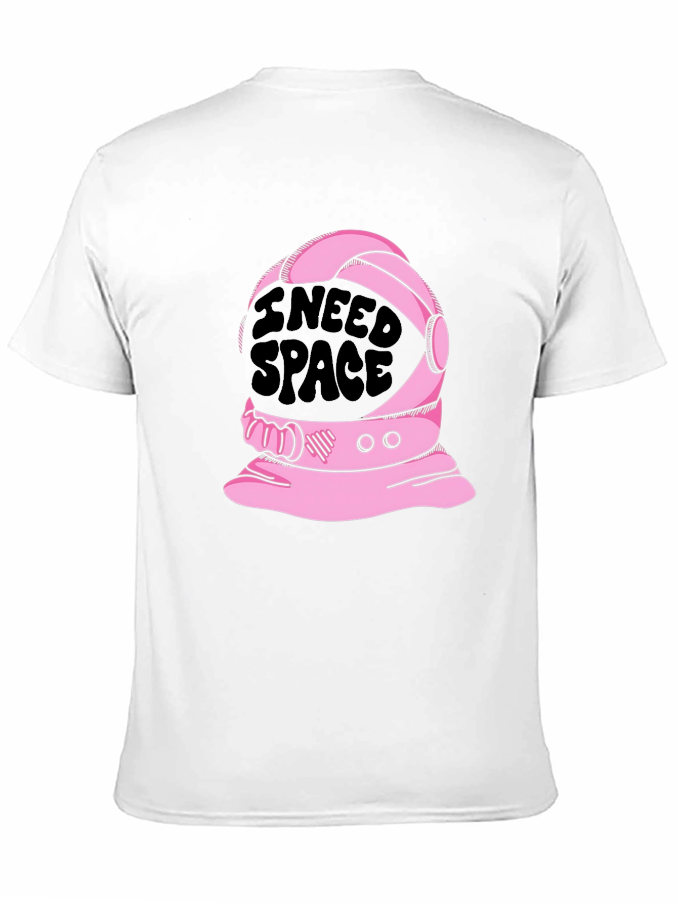 I Need Space T-Shirt - Astronaut Helmet Design