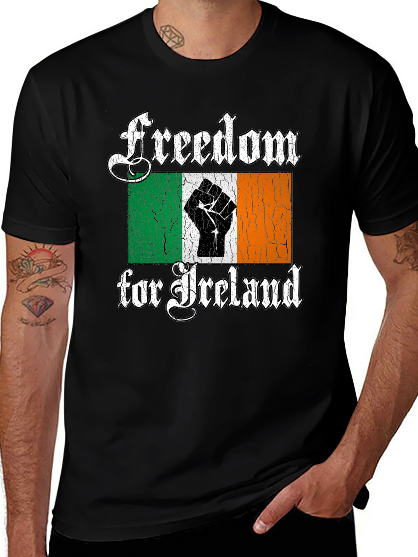Freedom for Ireland Graphic T-Shirt