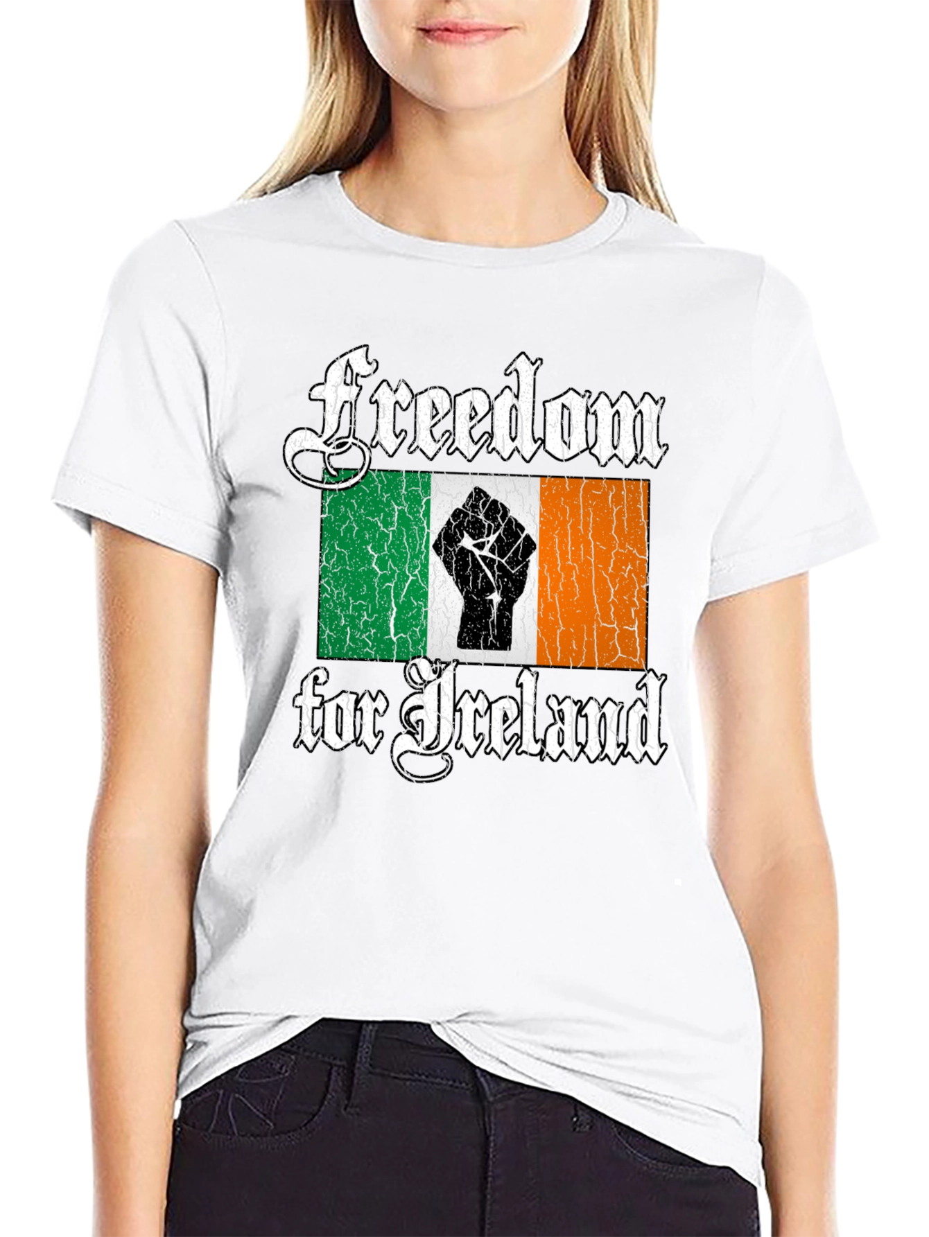 Freedom for Ireland Graphic T-Shirt