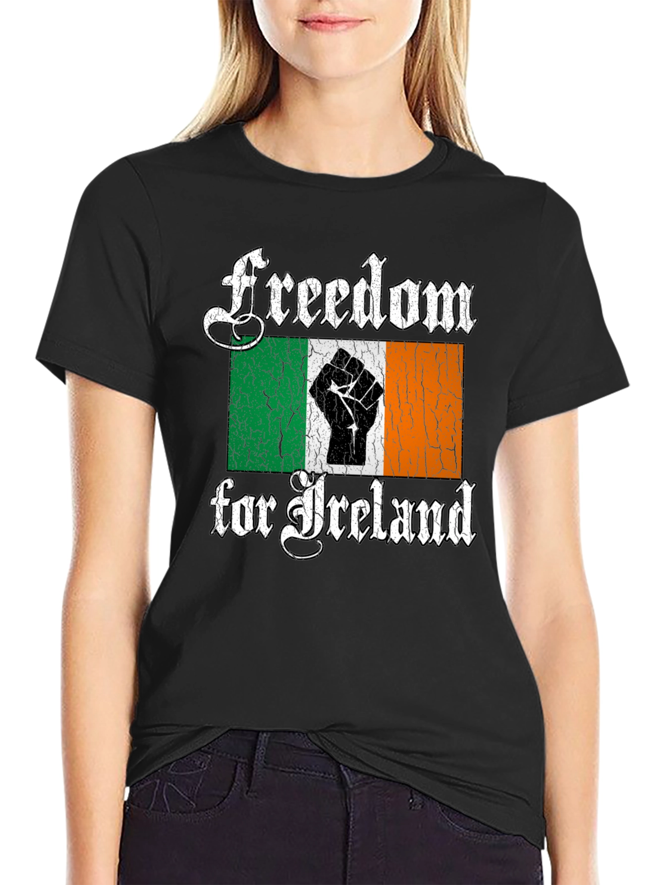 Freedom for Ireland Graphic T-Shirt