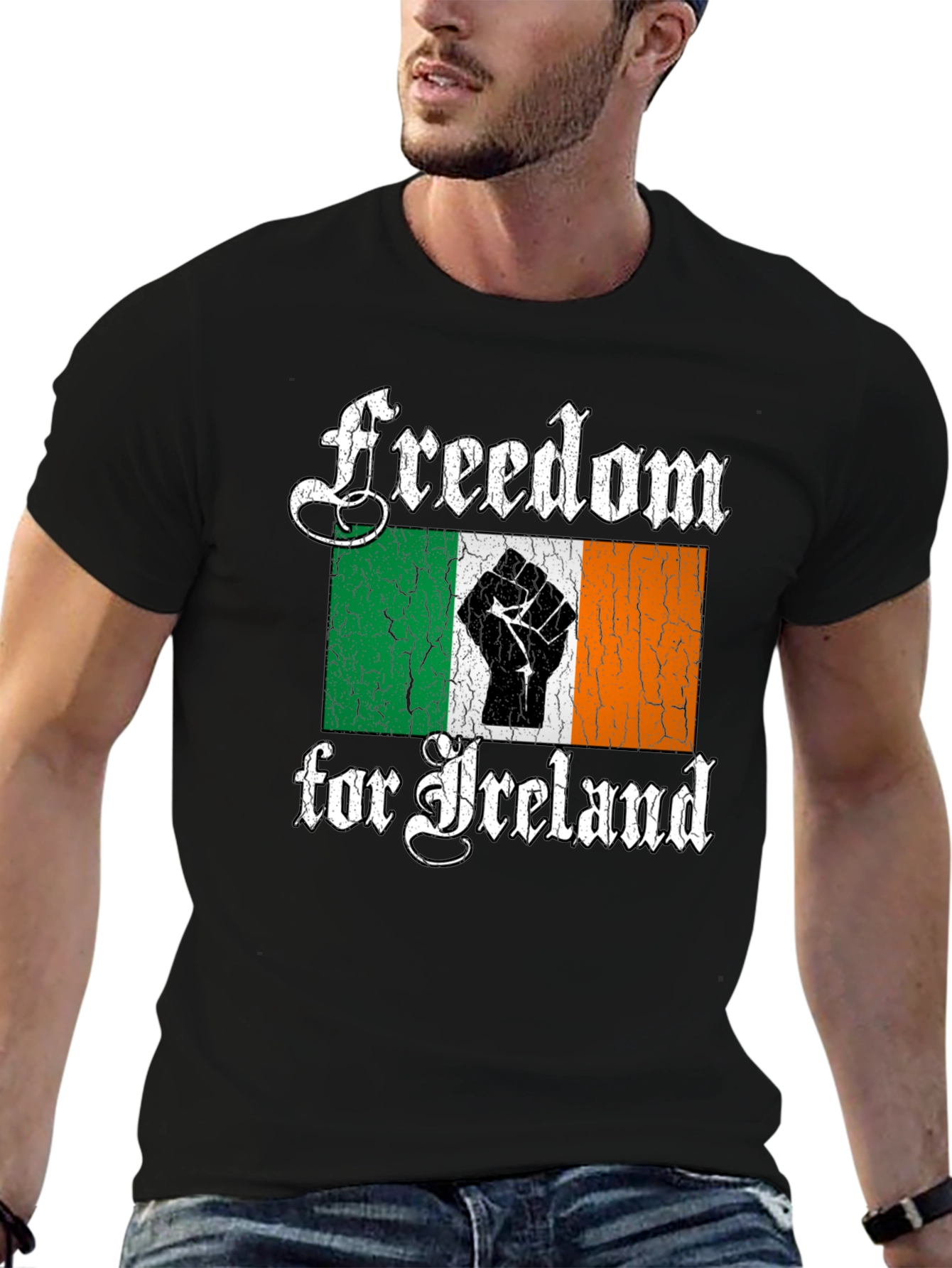 Freedom for Ireland Graphic T-Shirt