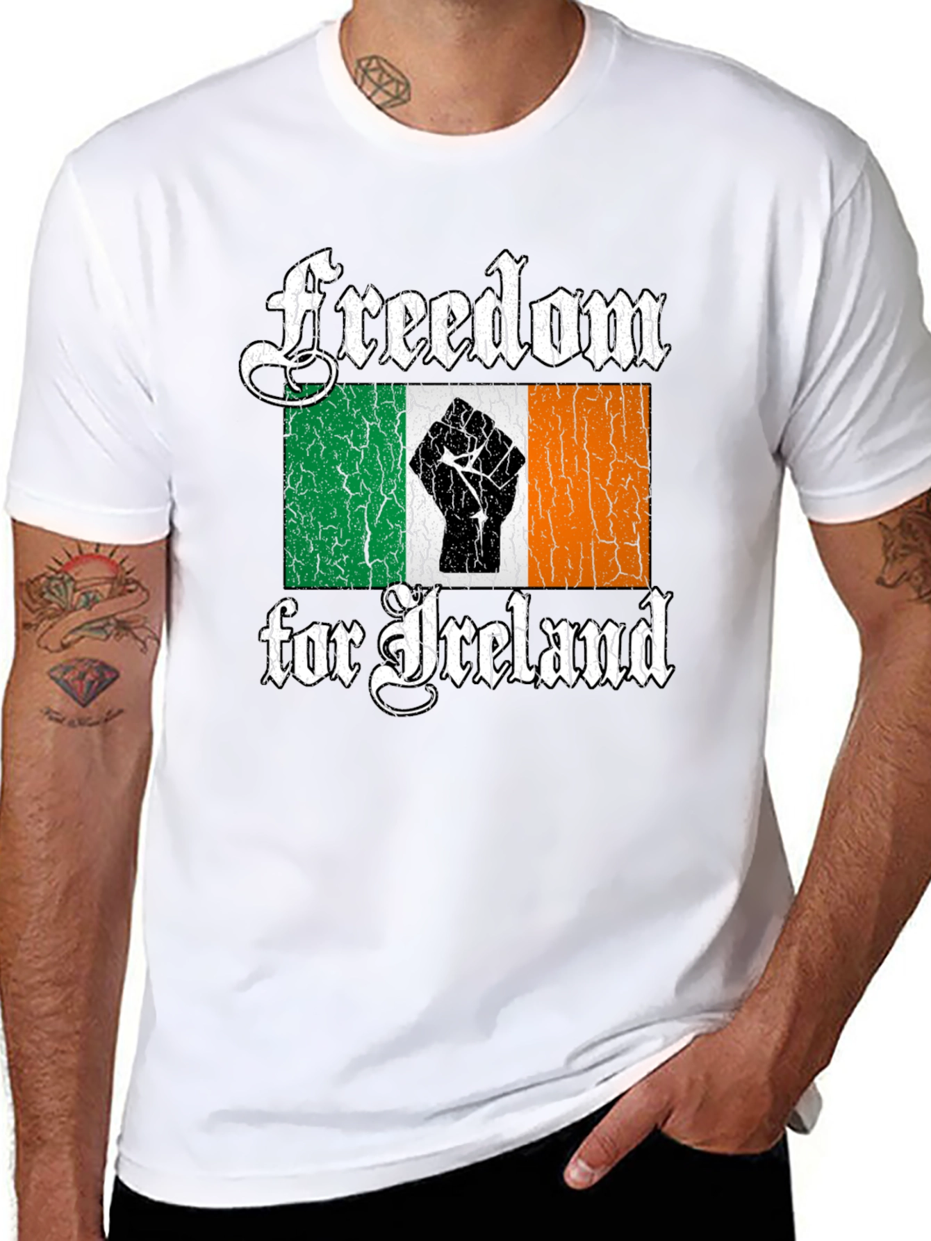 Freedom for Ireland Graphic T-Shirt