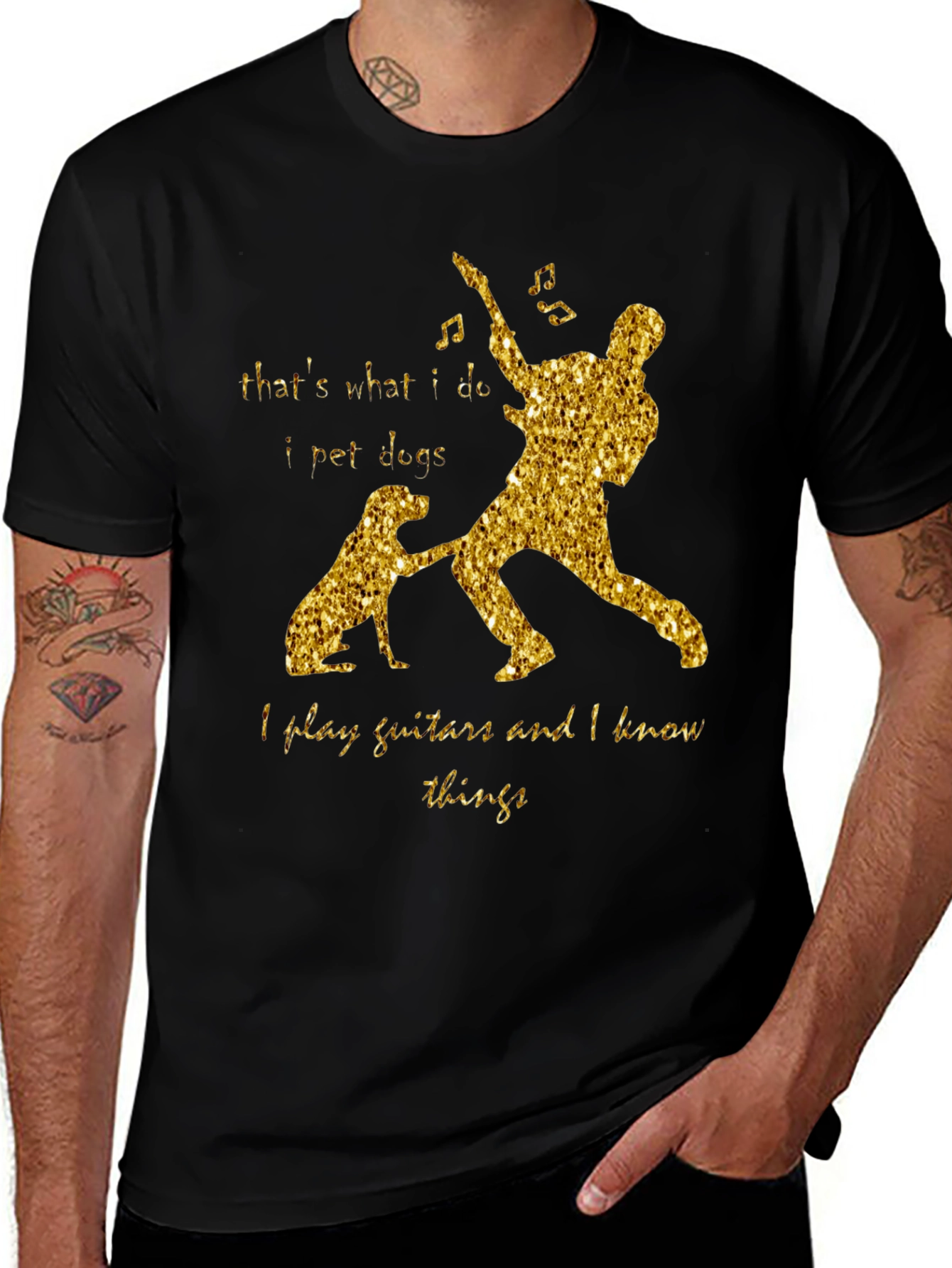 Musician Pet Lover T-Shirt