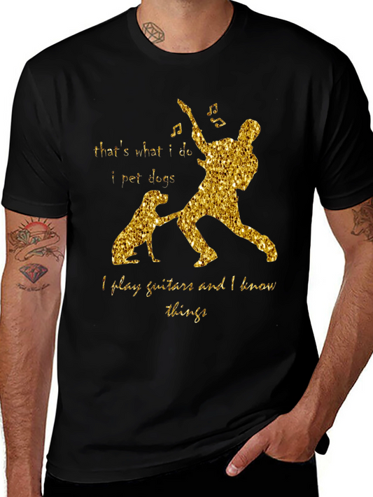 Musician Pet Lover T-Shirt