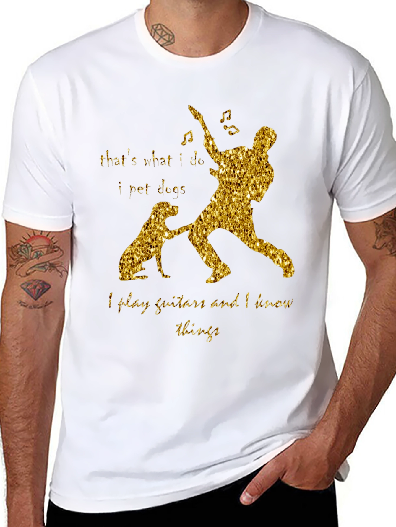 Musician Pet Lover T-Shirt