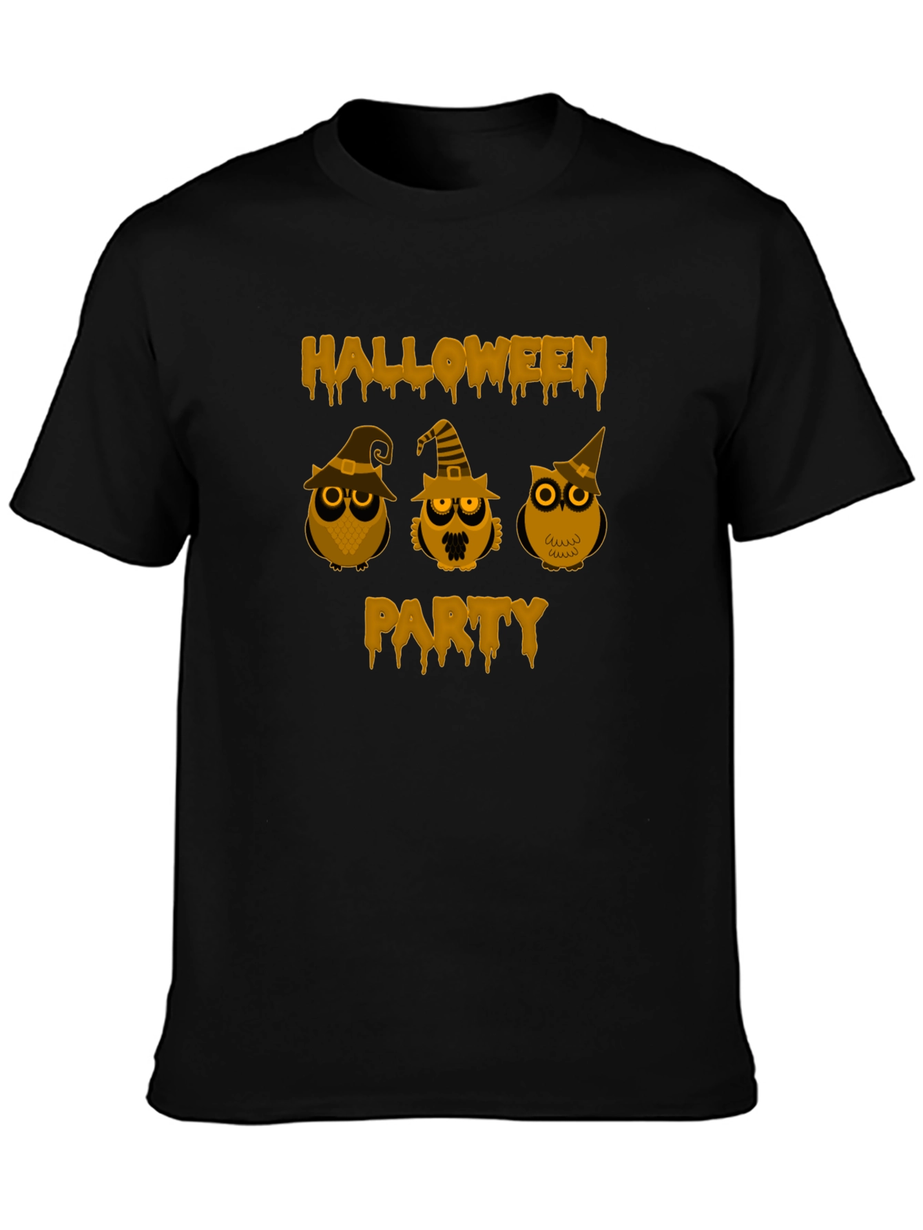 Halloween Party Owl Graphic Tee