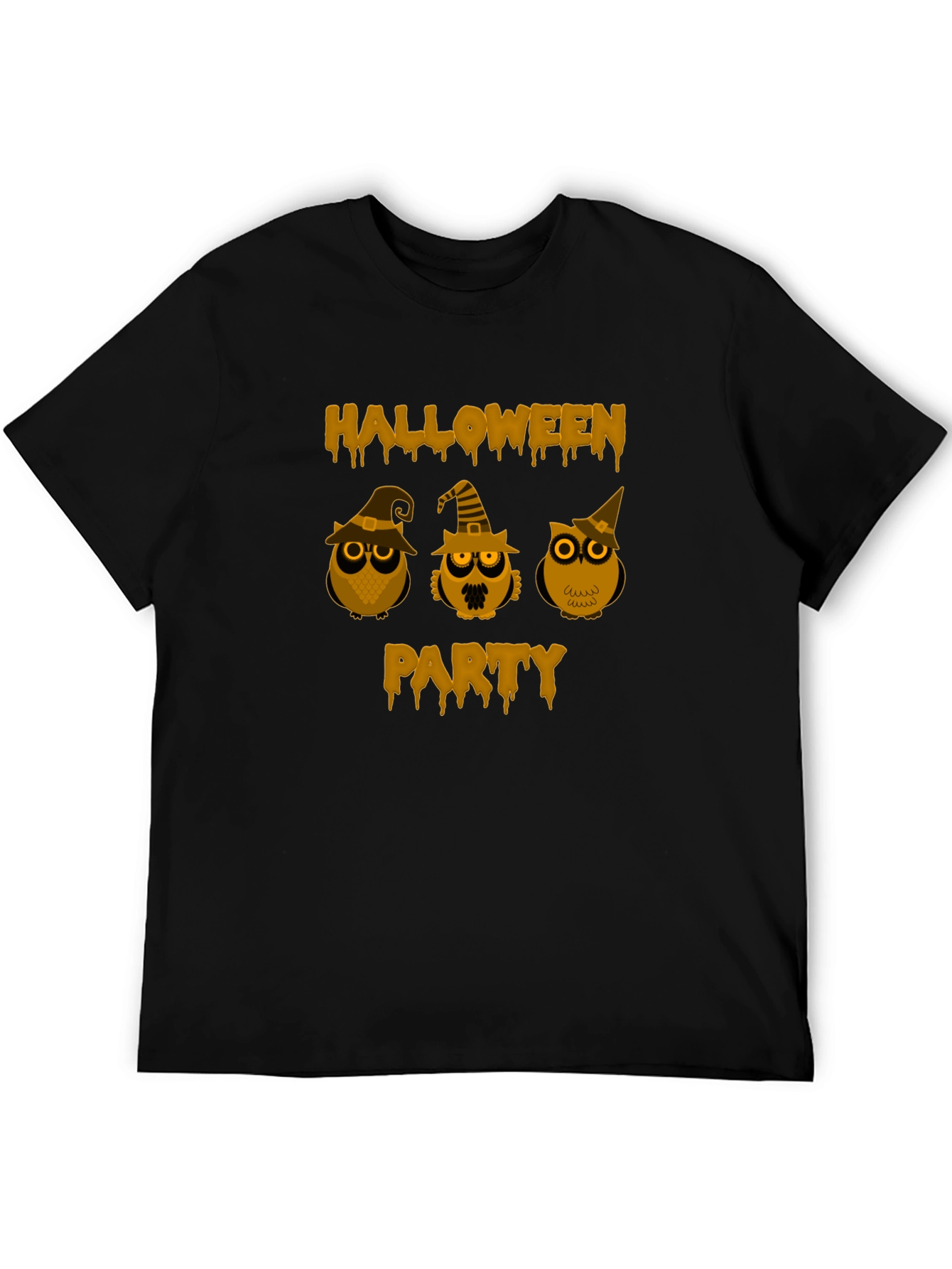 Halloween Party Owl Graphic Tee