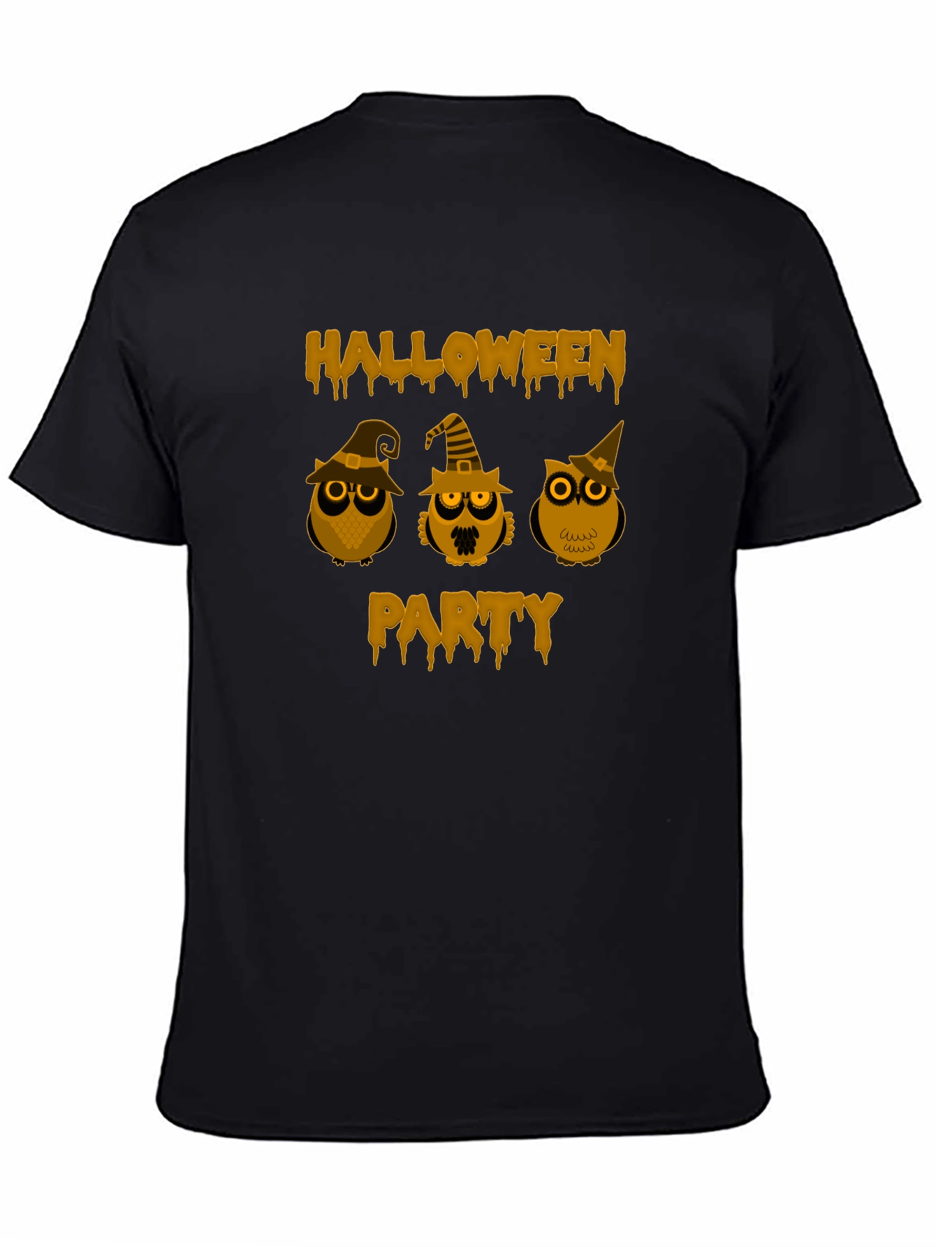 Halloween Party Owl Graphic Tee
