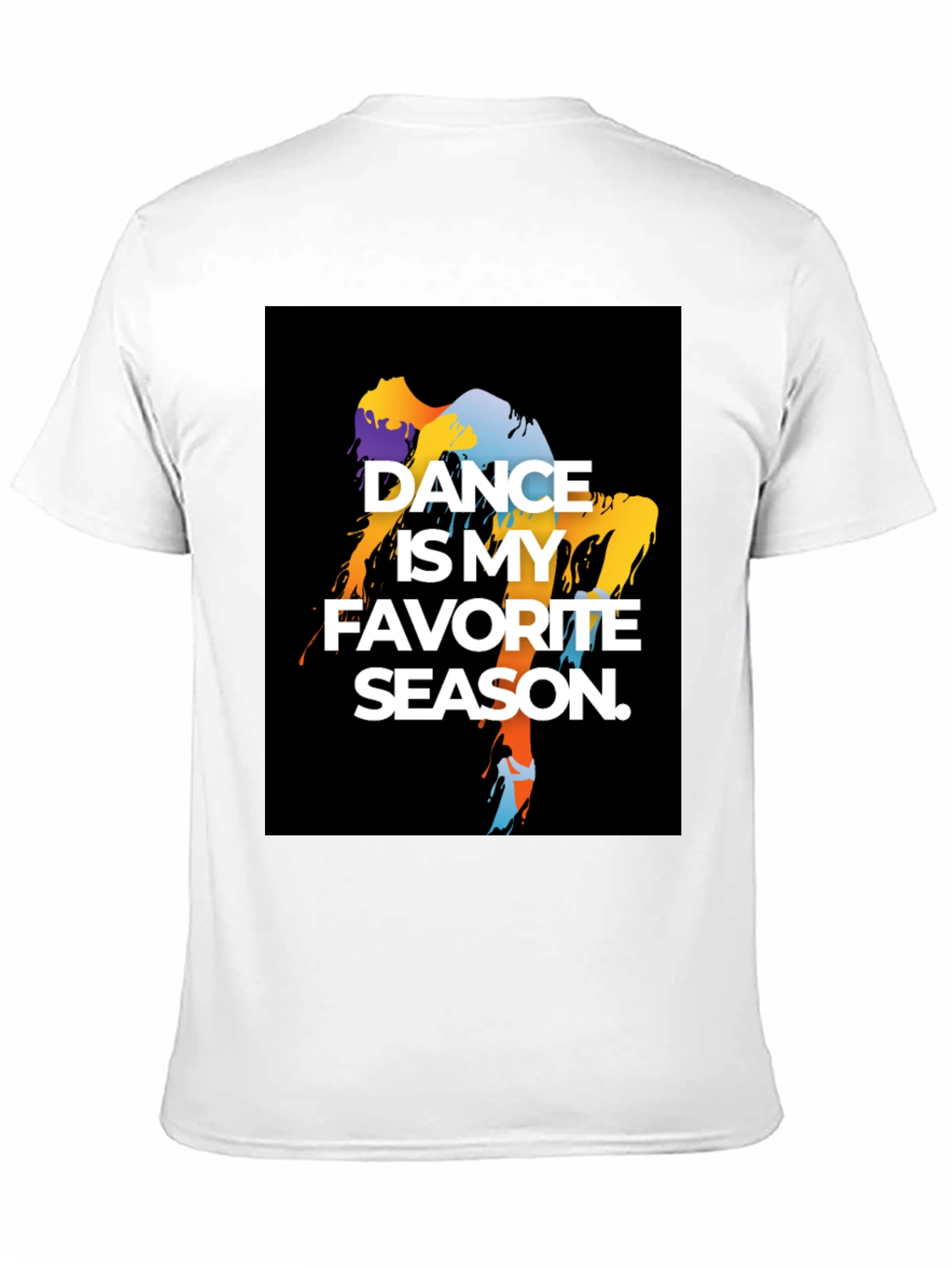 Dance is My Favorite Season Black T-Shirt