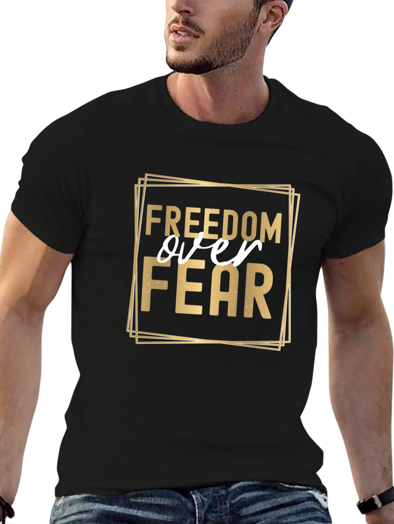 Freedom Over Fear Graphic Tee