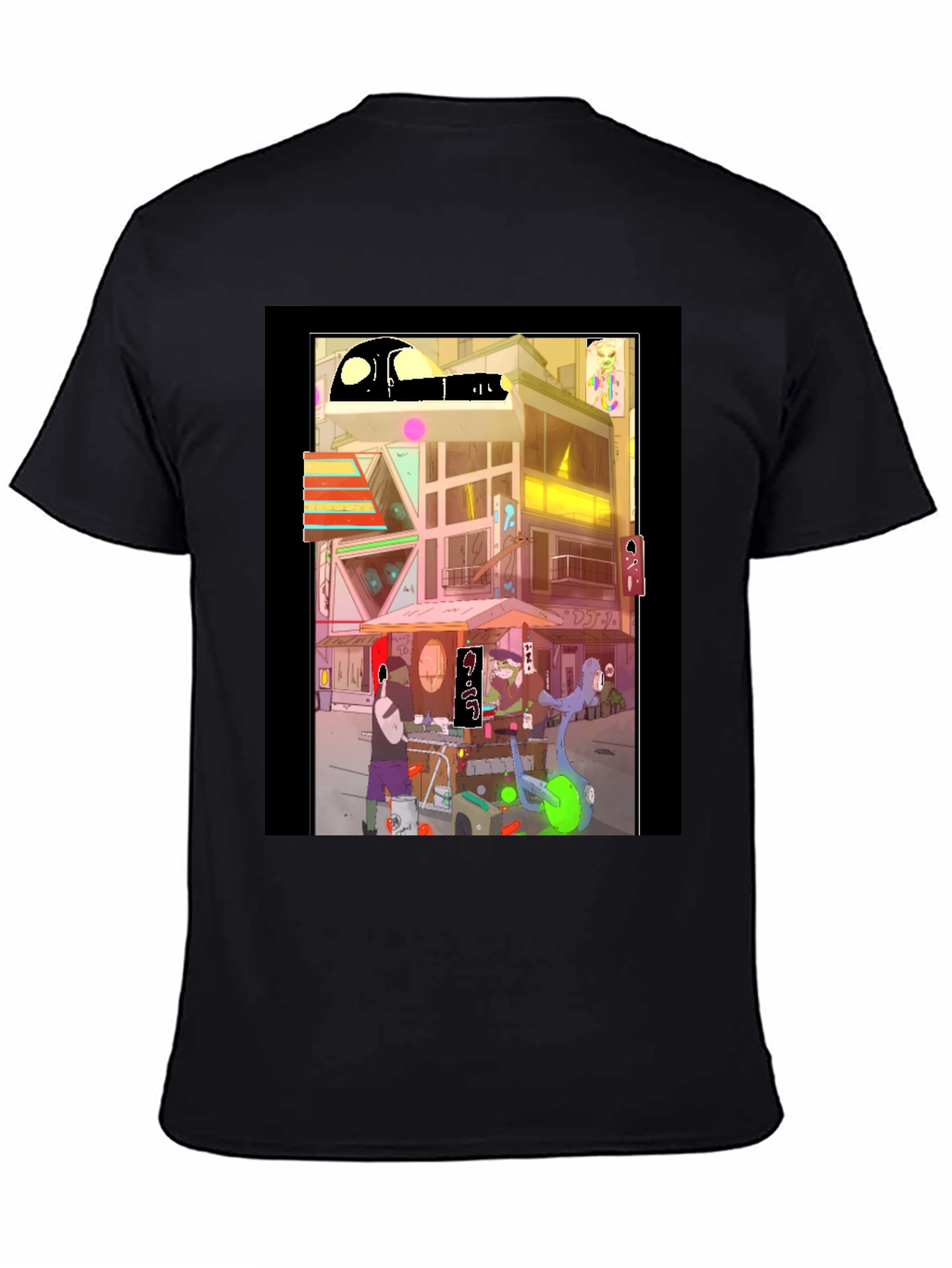 Cyberpunk Ramen Streetwear Tee