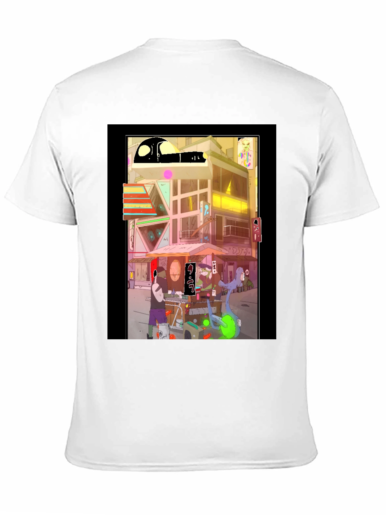 Cyberpunk Ramen Streetwear Tee