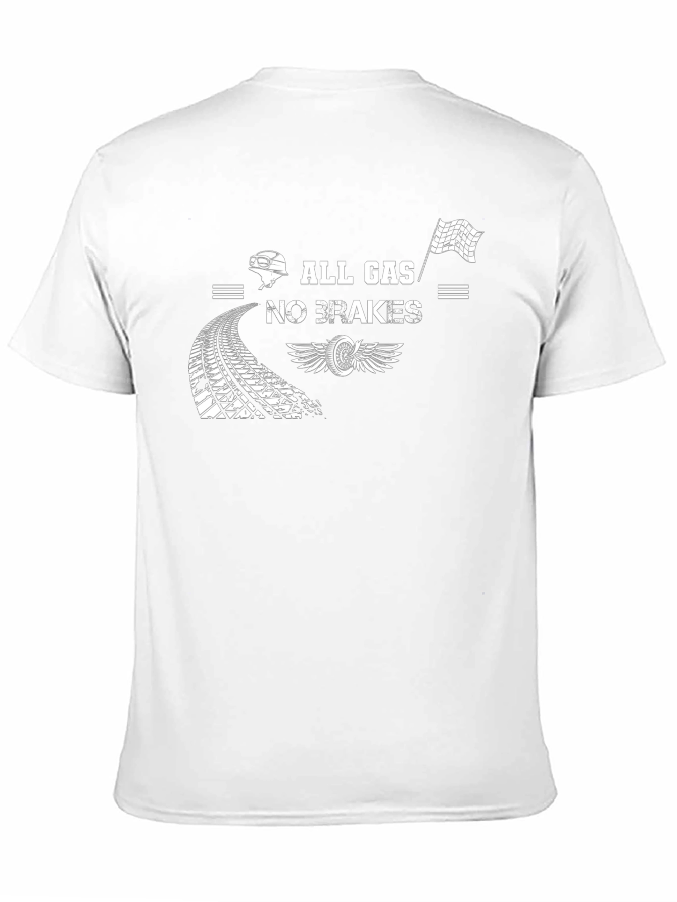 All Gas No Brakes Graphic T-Shirt
