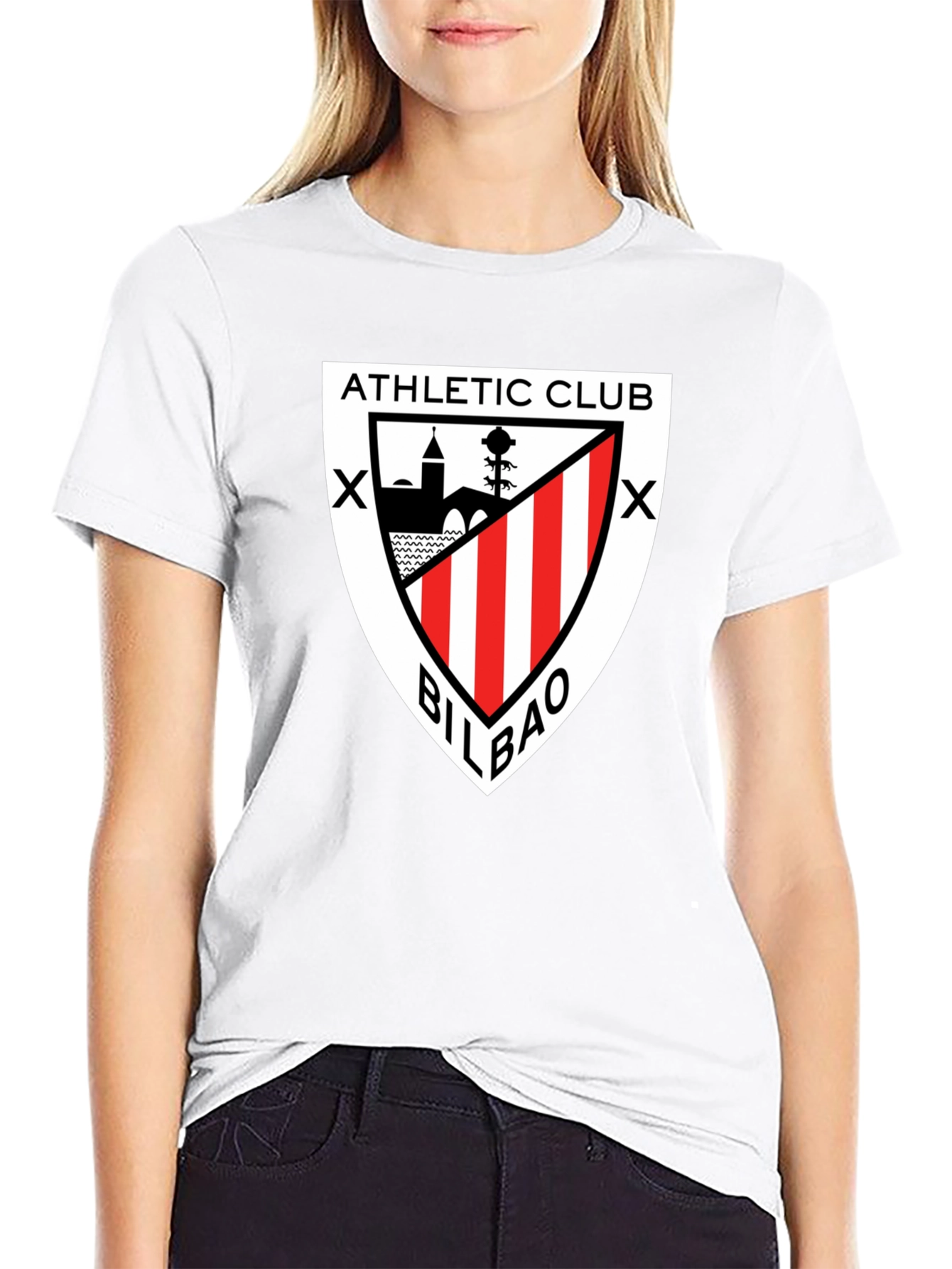 Athletic Club Bilbao Crest Black T-Shirt