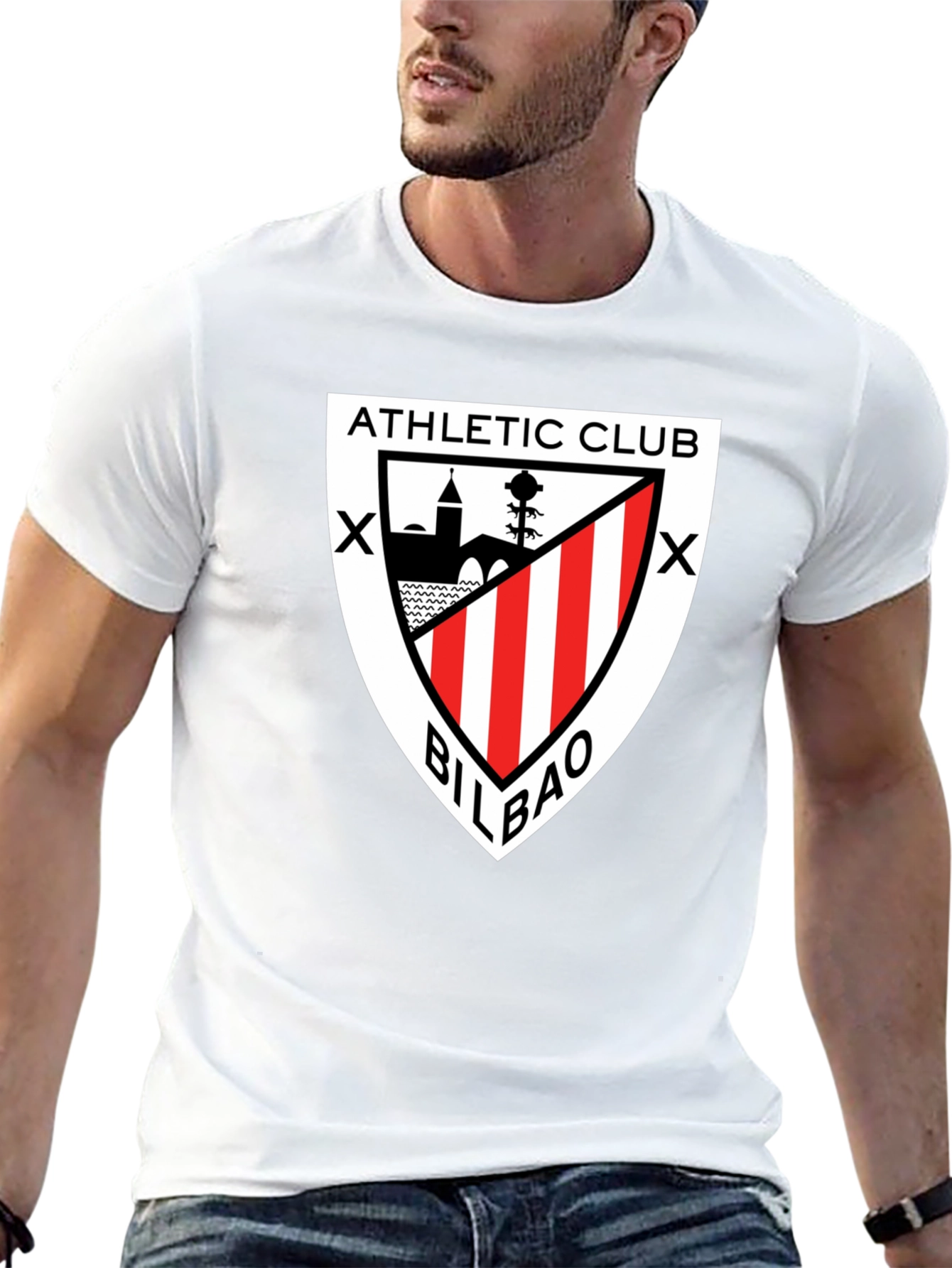 Athletic Club Bilbao Crest Black T-Shirt