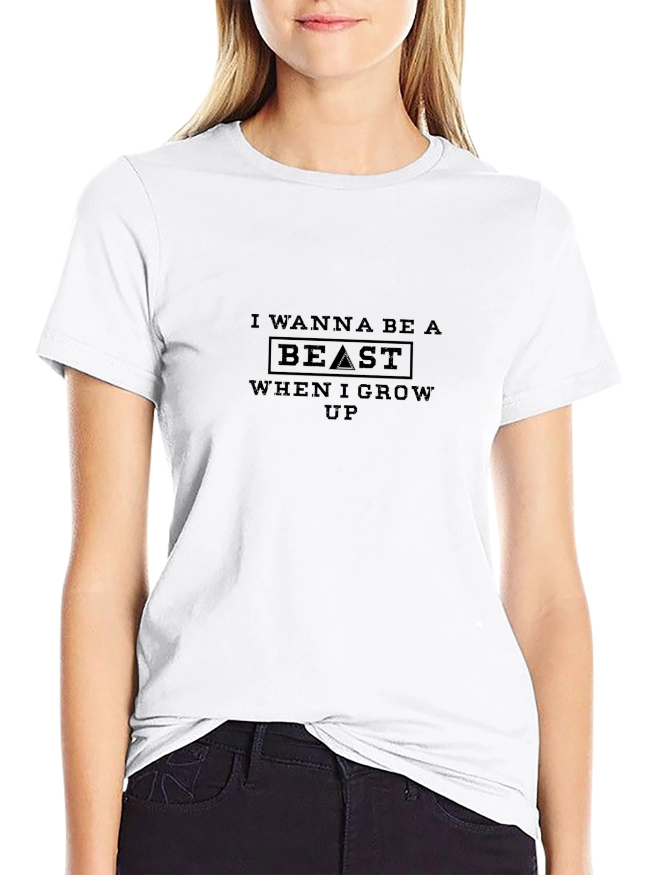 I Wanna Be a Beast Graphic Tee