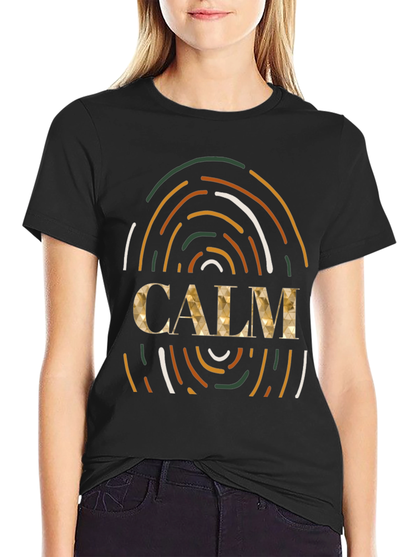 Calm Graphic Tee - Stylish Comfort