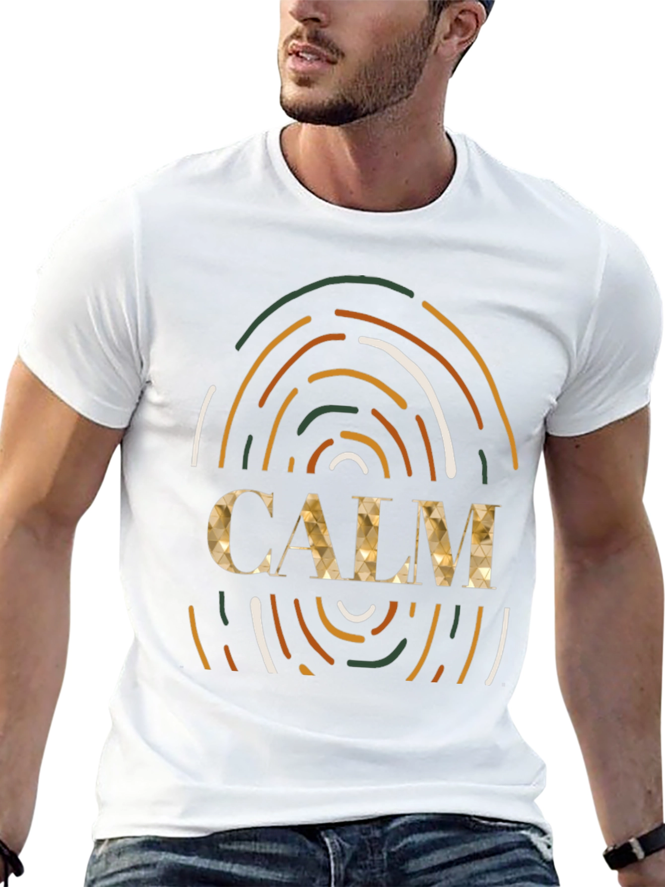 Calm Graphic Tee - Stylish Comfort