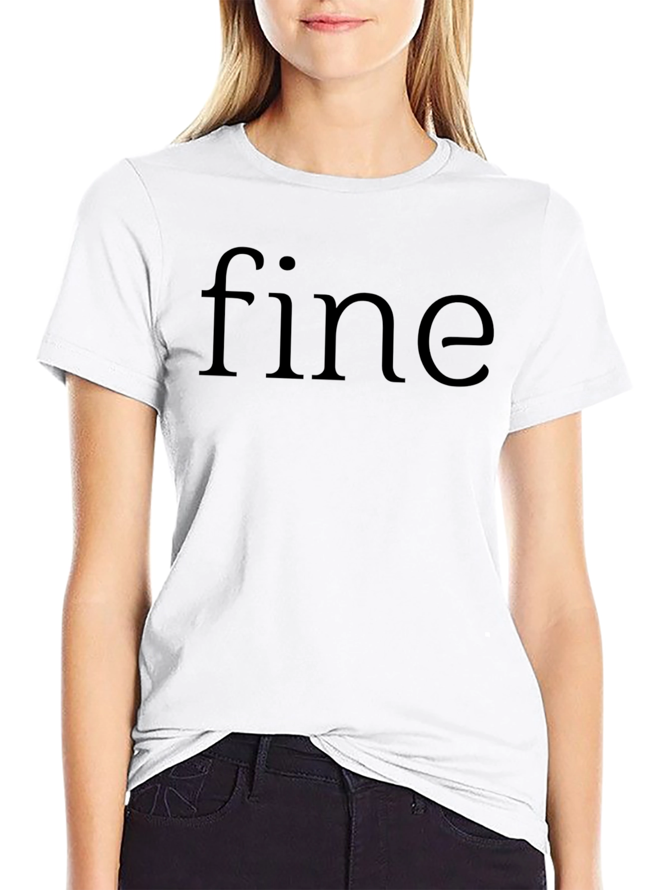 Fine T-Shirt - Minimalist Design