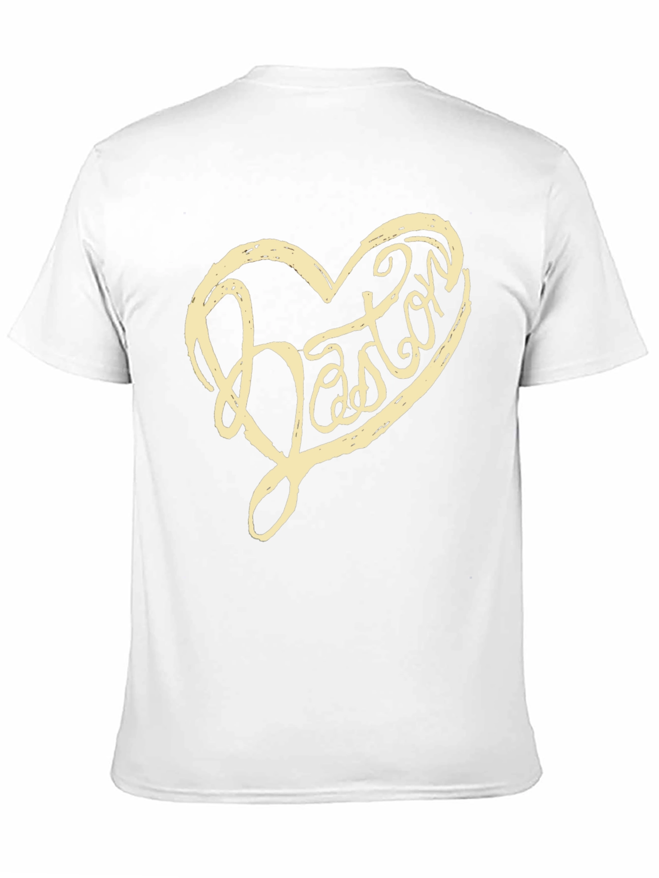 Boston Heart Graphic Tee - Soft Cotton Blend