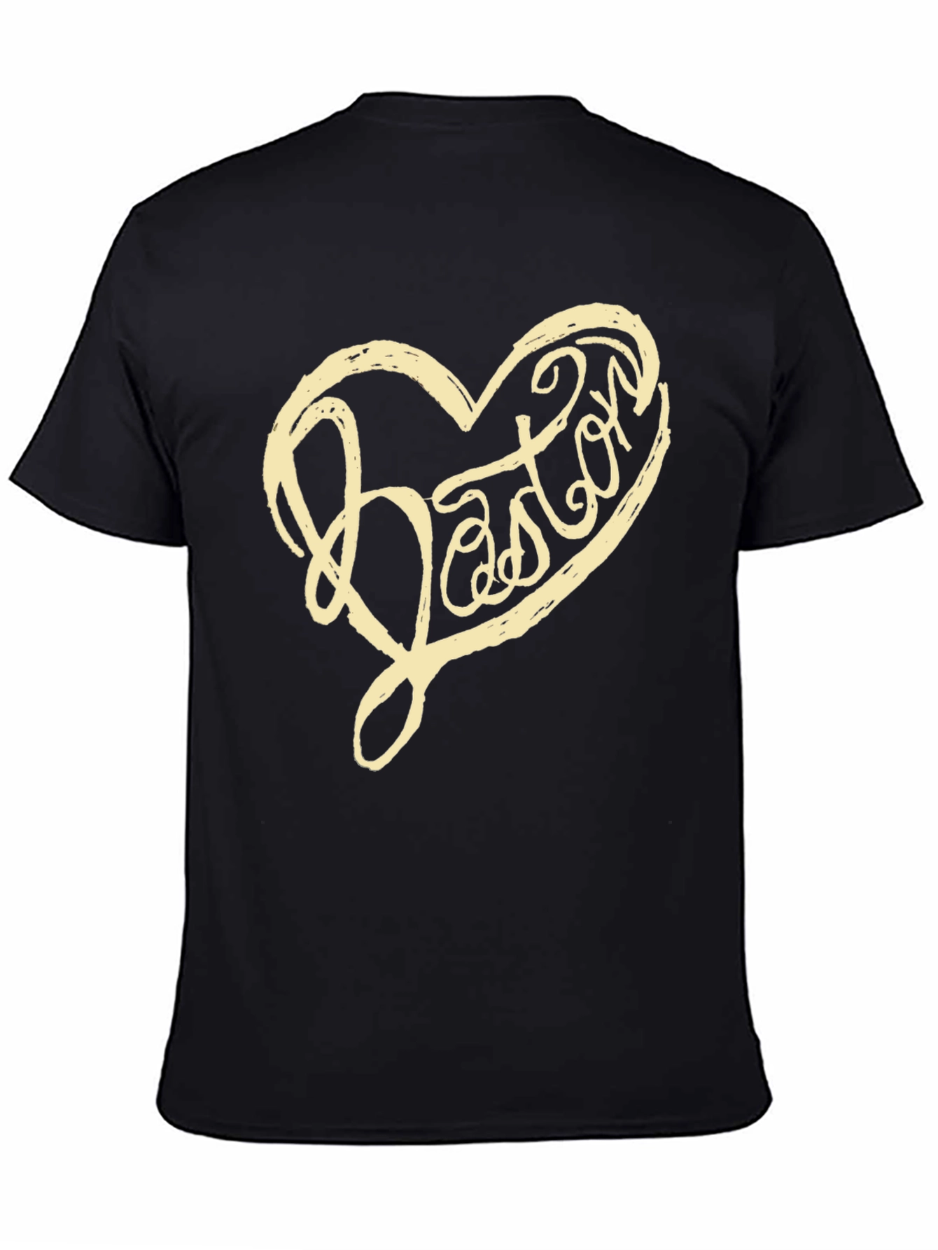 Boston Heart Graphic Tee - Soft Cotton Blend