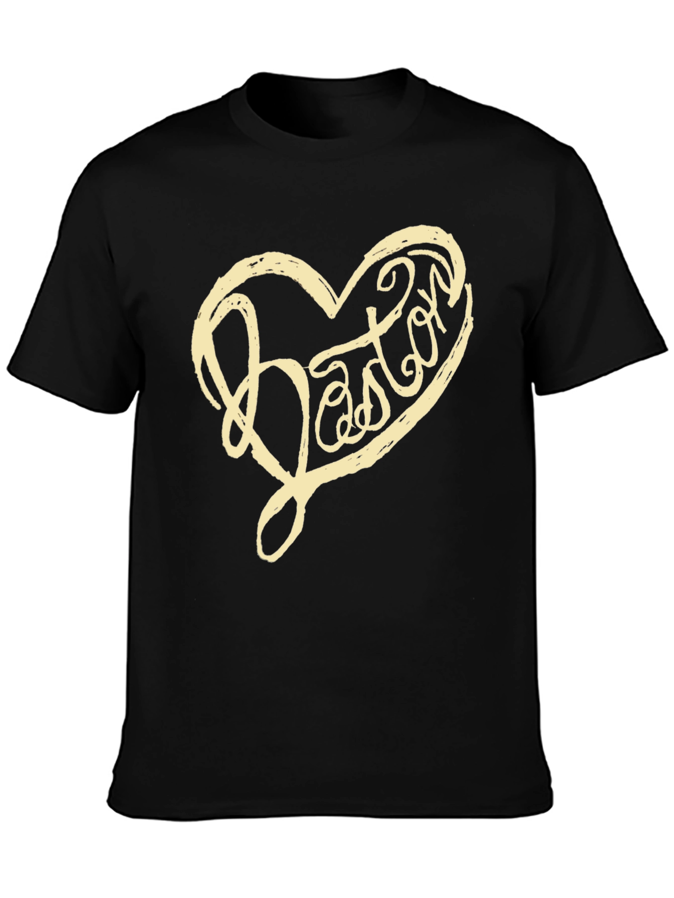 Boston Heart Graphic Tee - Soft Cotton Blend