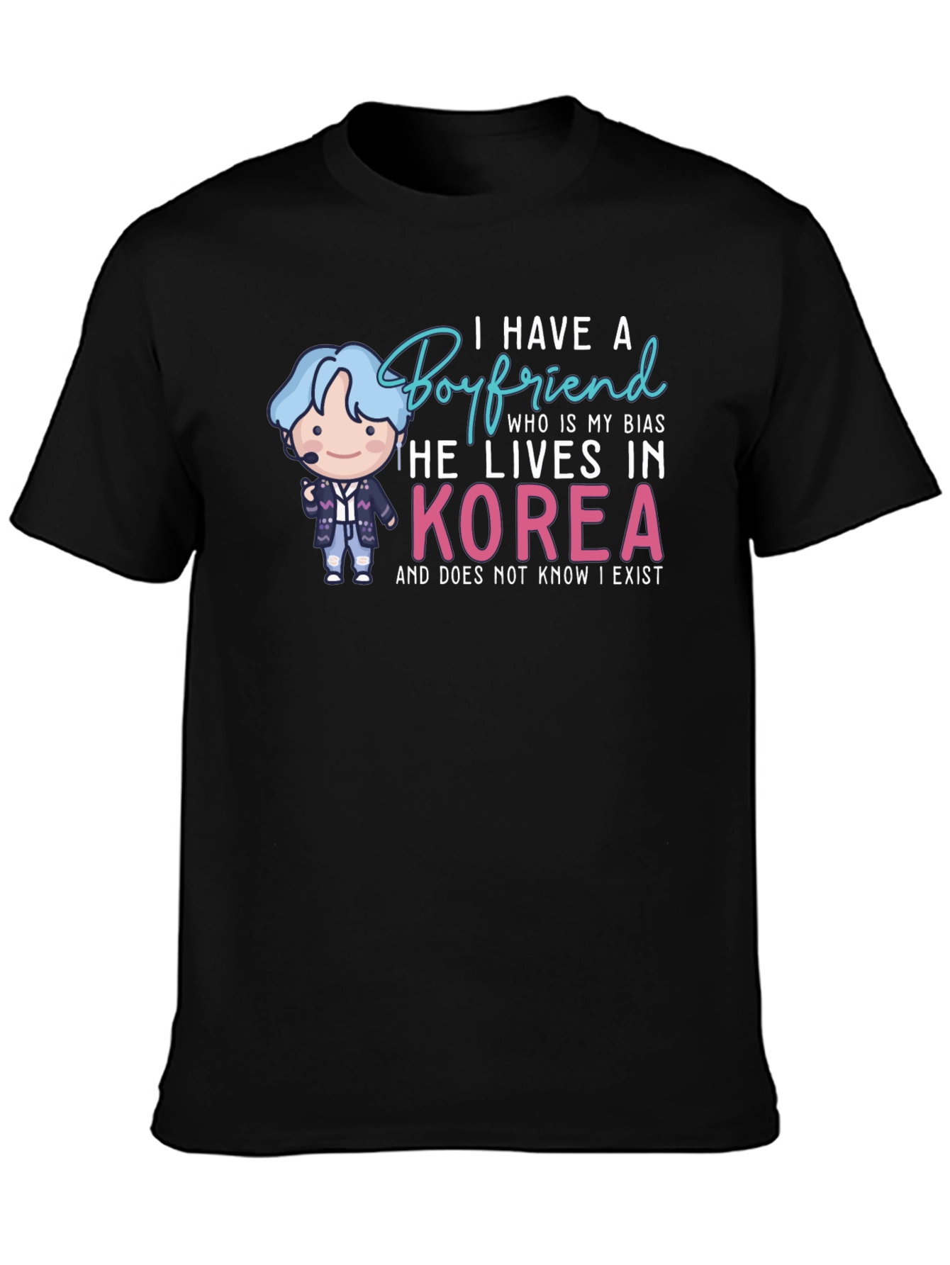 I Have A Boyfriend Korea Graphic Tee
